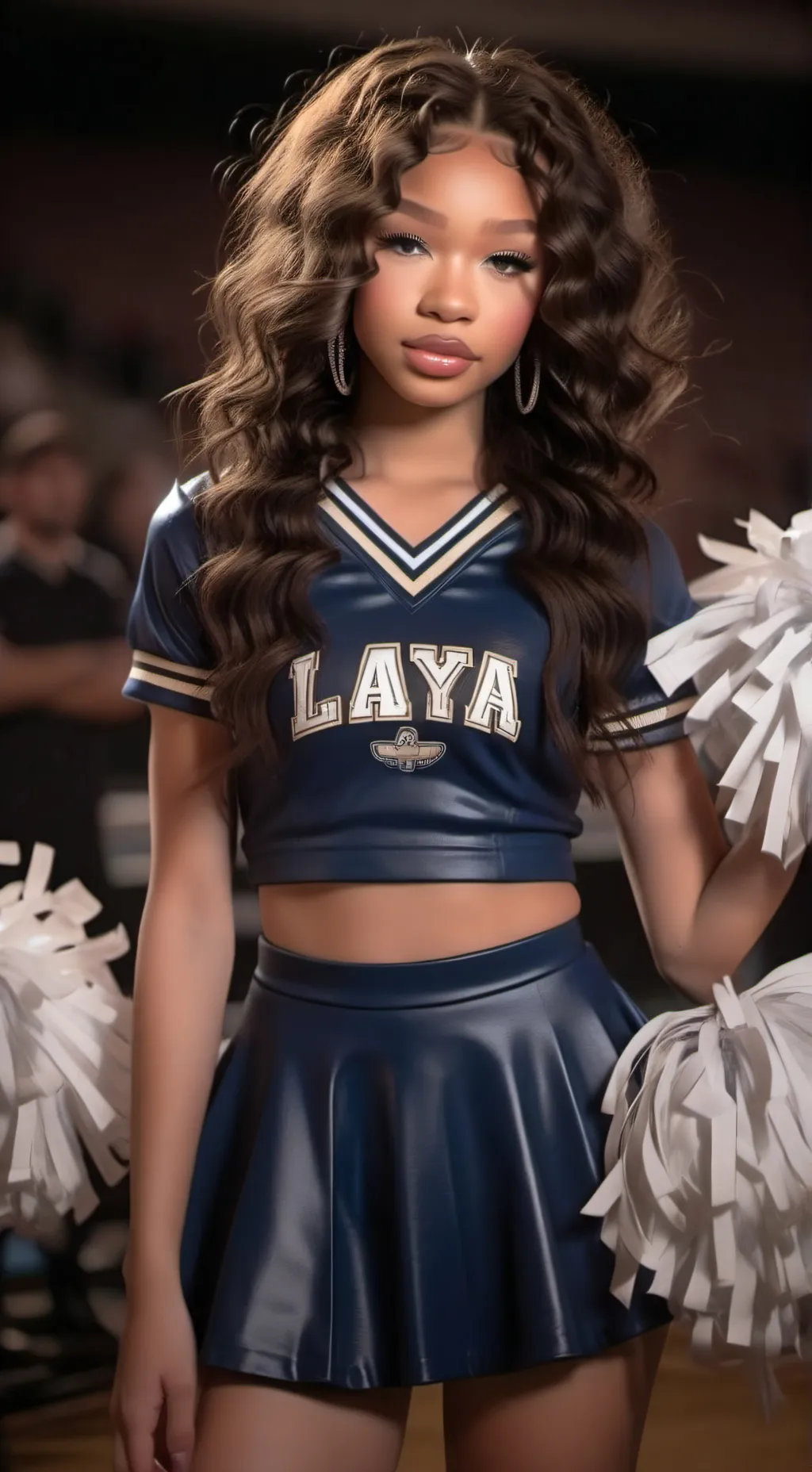 ai character: laya background
