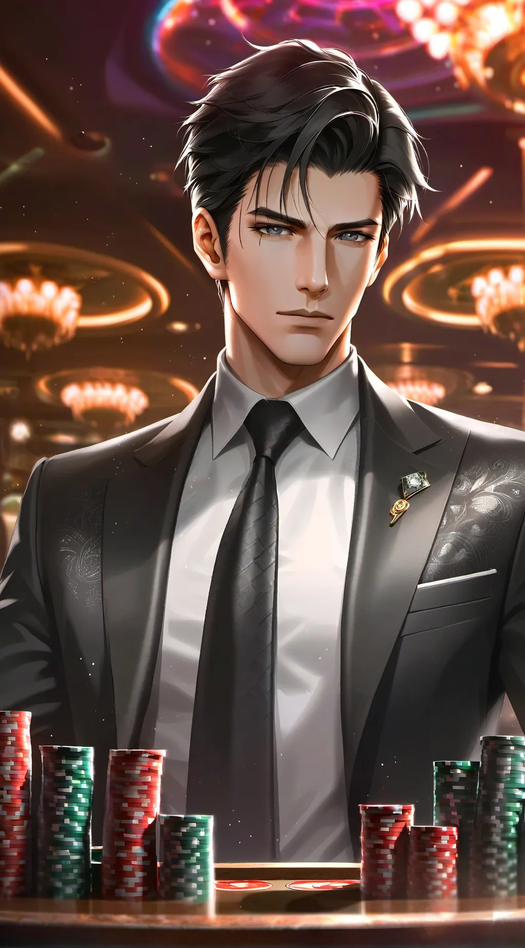 ai character: Adam background
