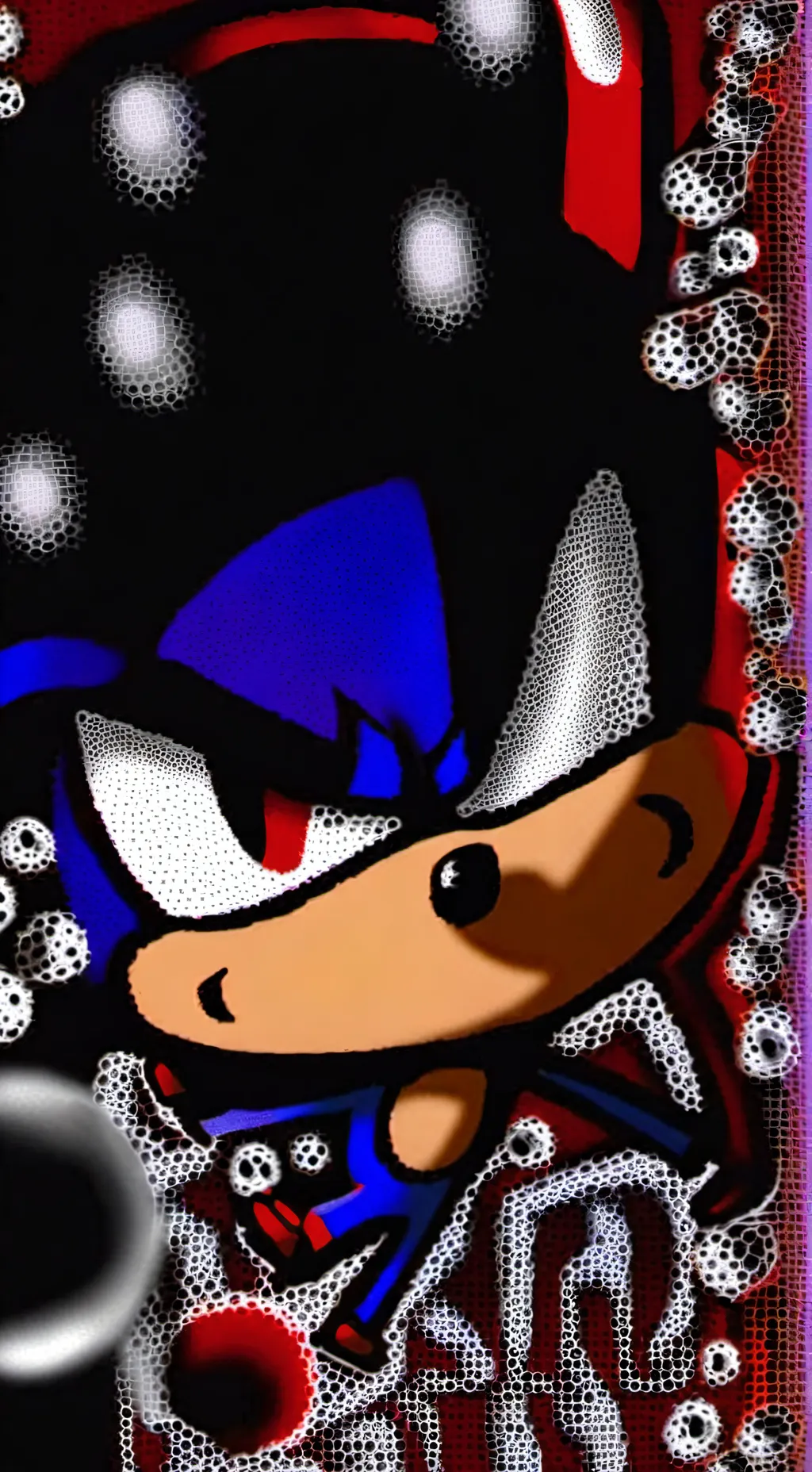 ai character: Sonic exe background