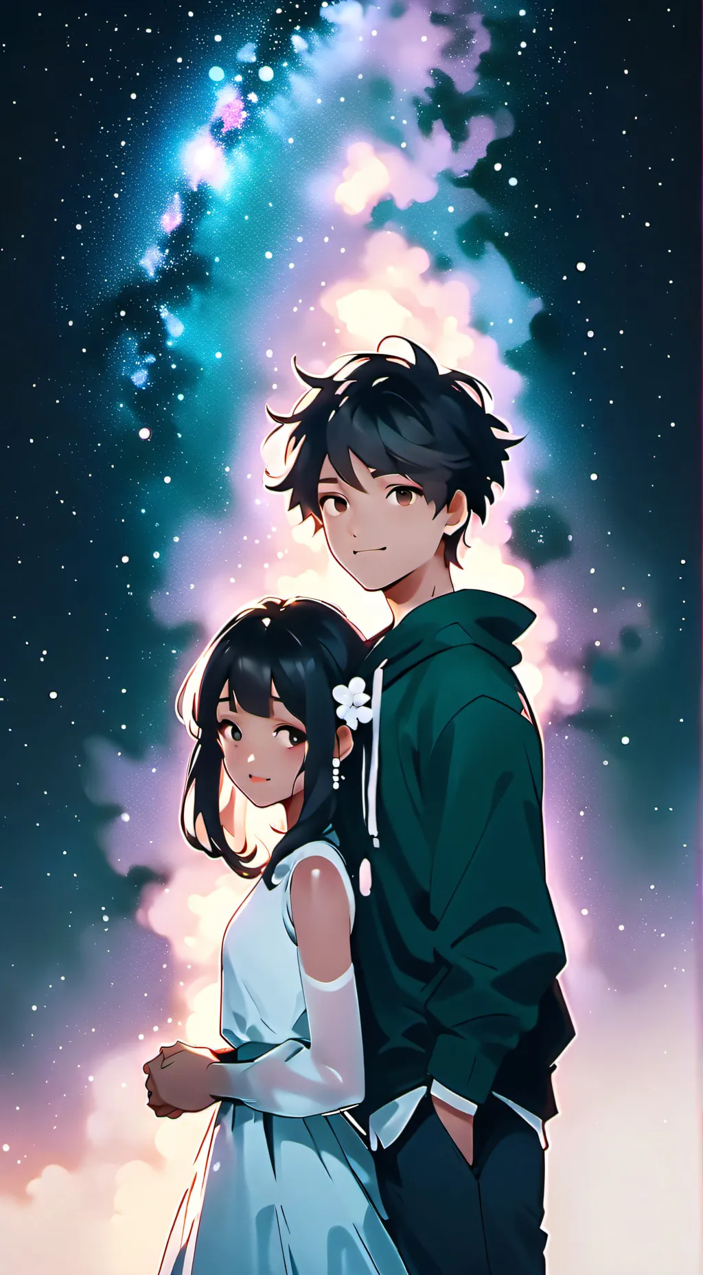 ai character: Aaron x you  background