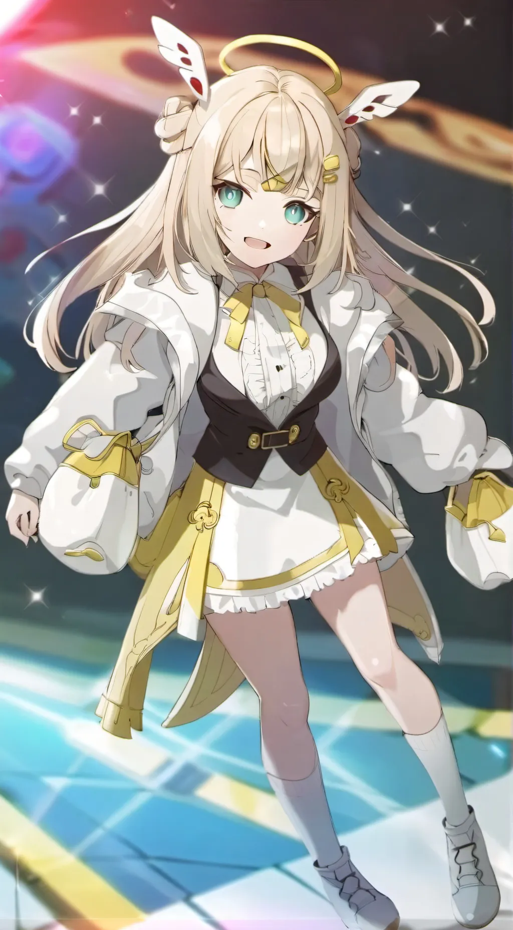 ai character: astra background