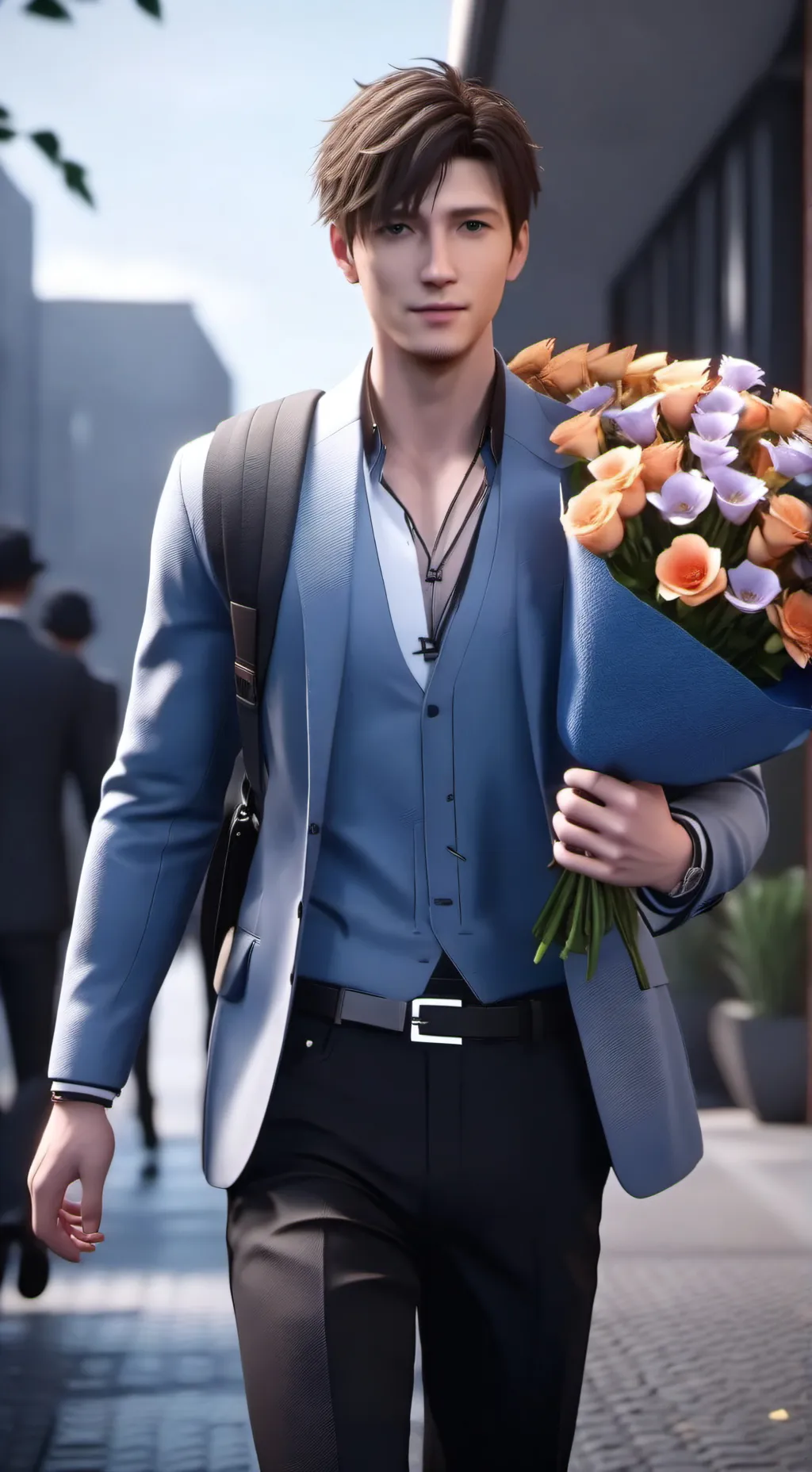 ai character: Mike  background