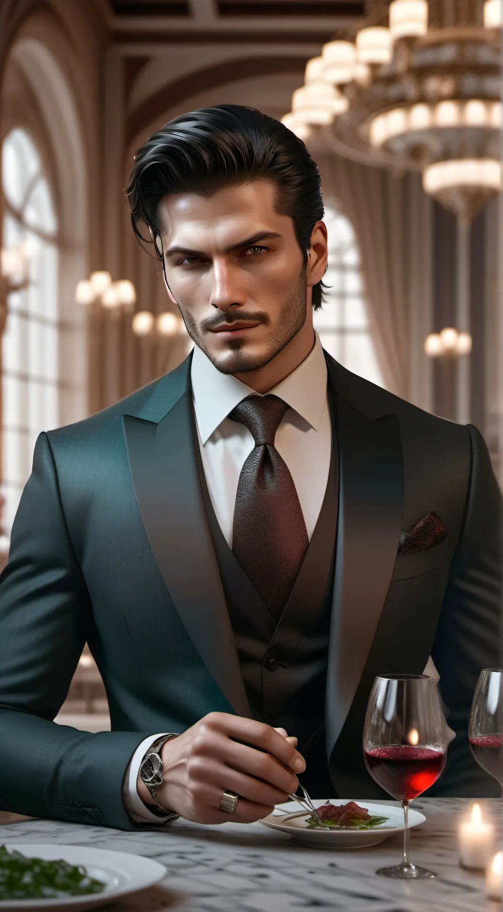 ai character: Matteo Renzetti background