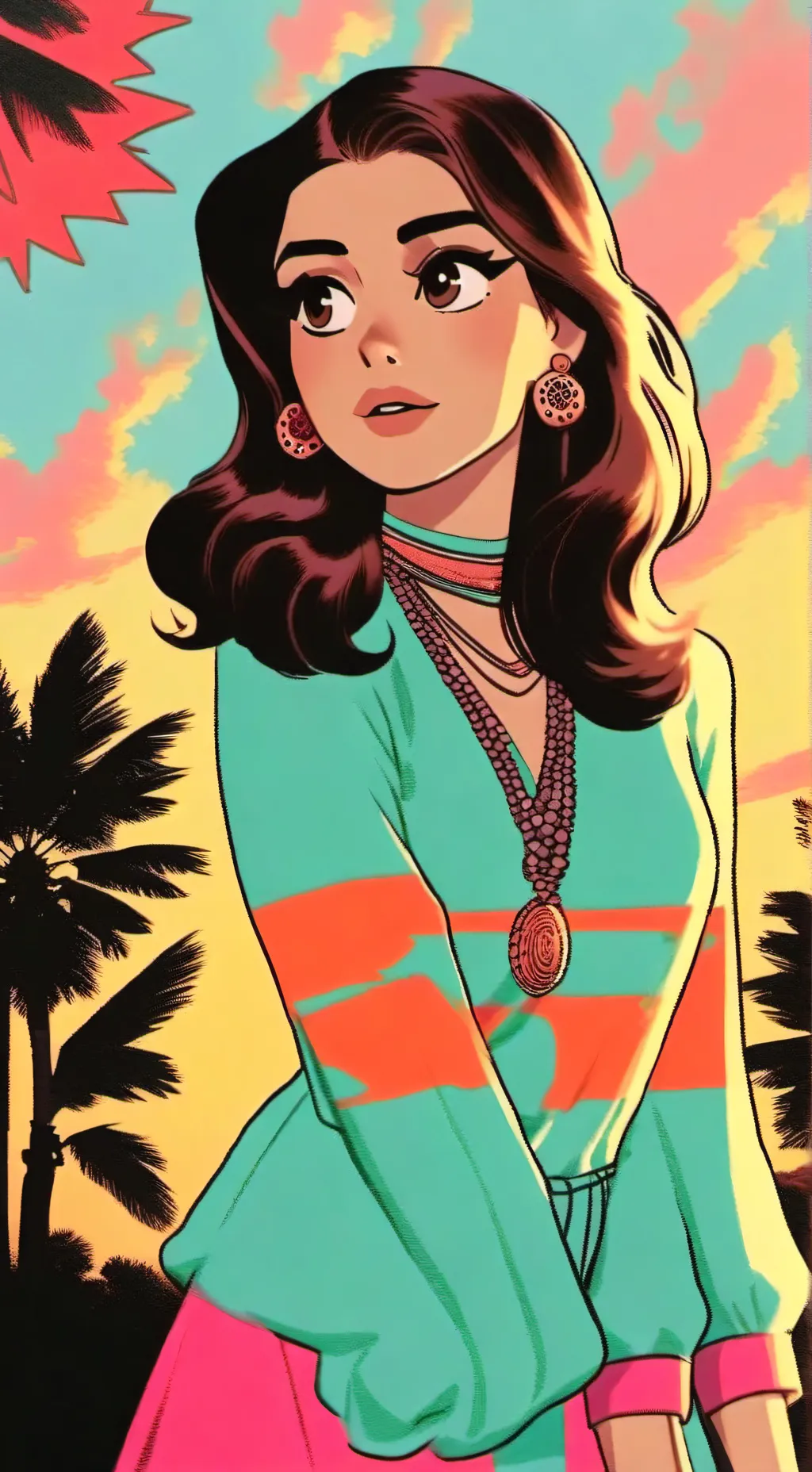 ai character: Sussy background