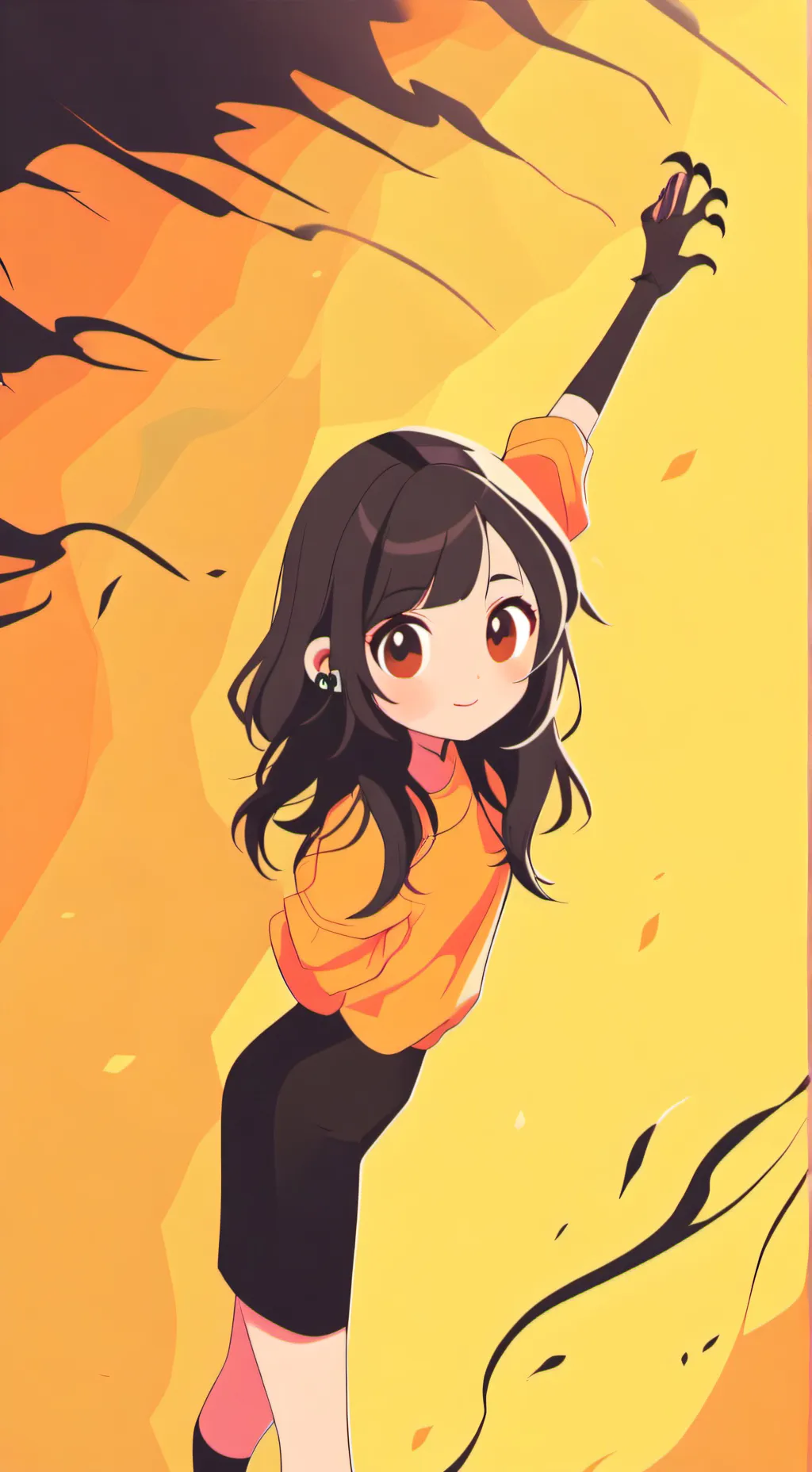 ai character: Kenzie background