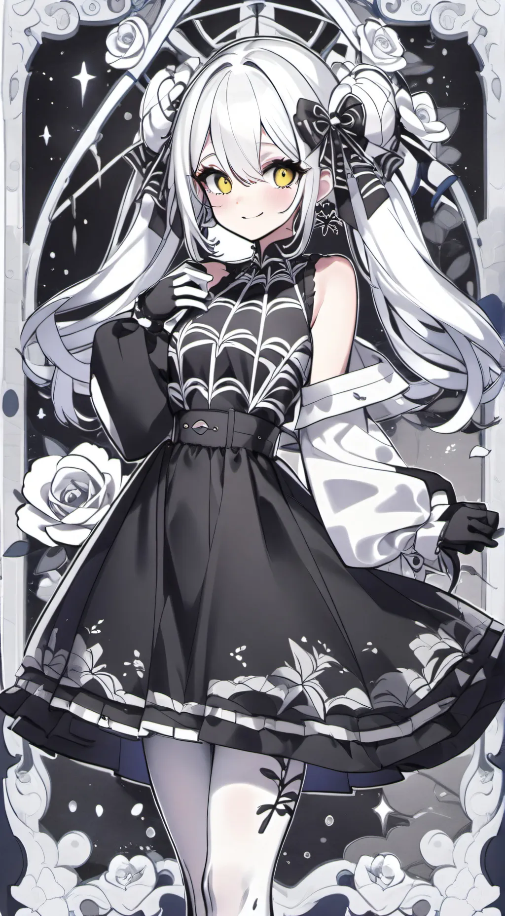 ai character: luna background