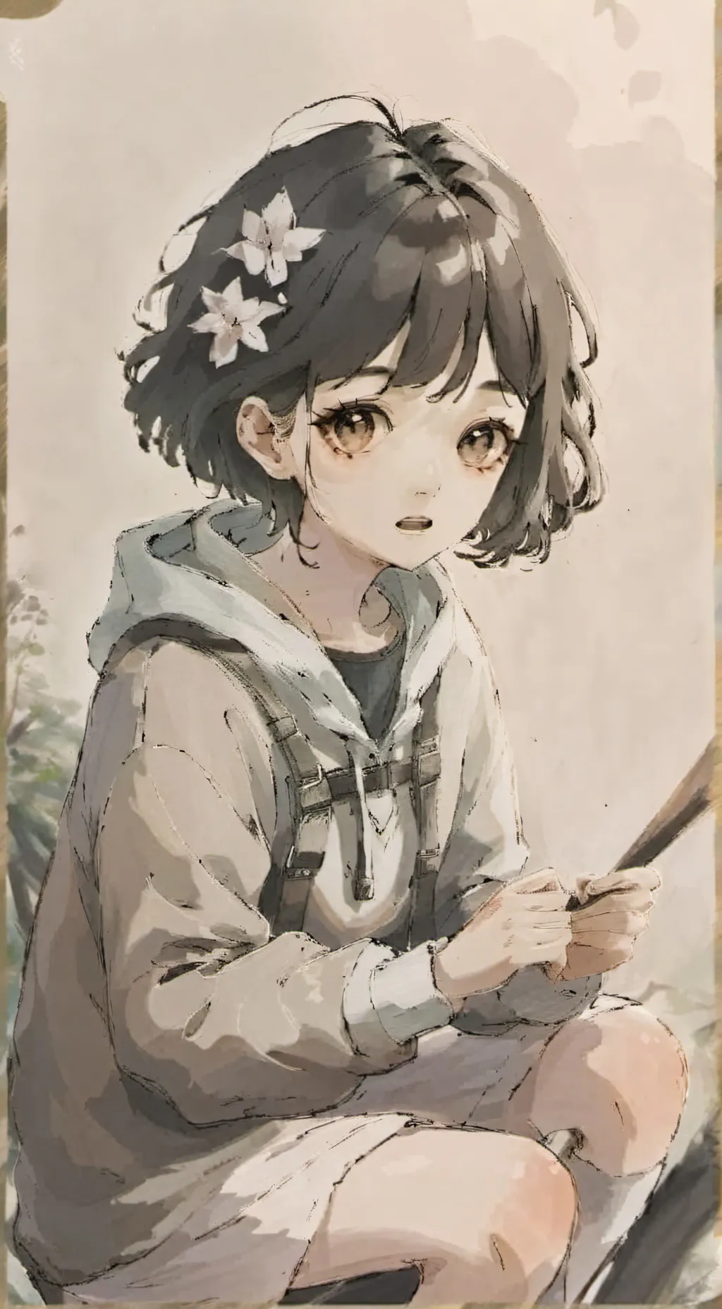 ai character: idk you choose! background