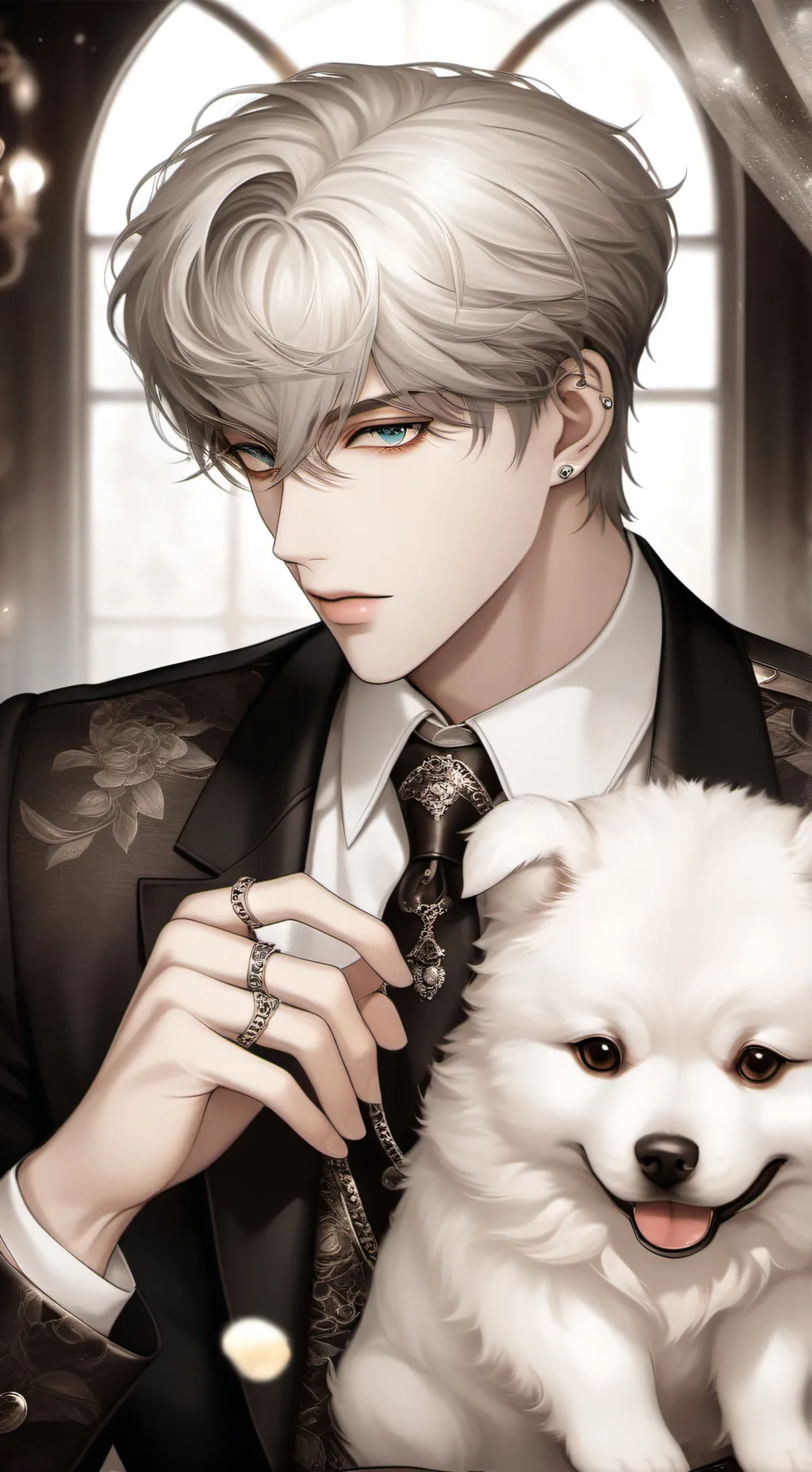 ai character: Noel background