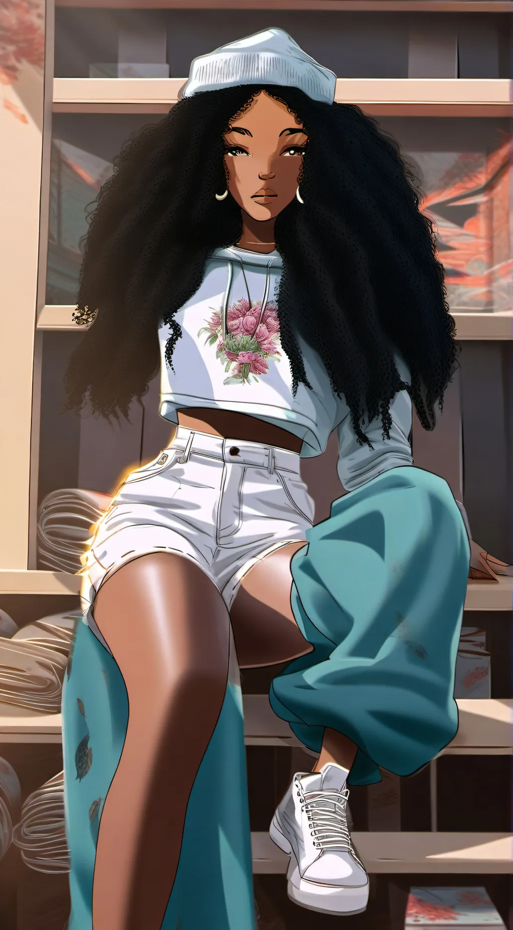 ai character: SZA background
