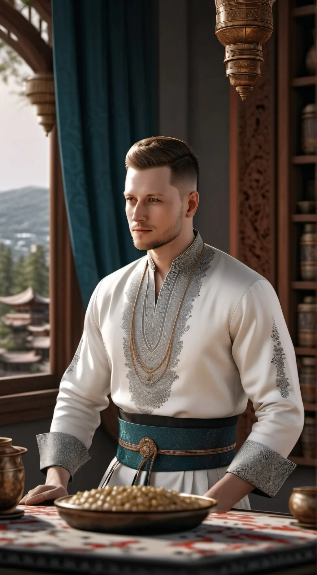 ai character: Nathan Ortiz  background