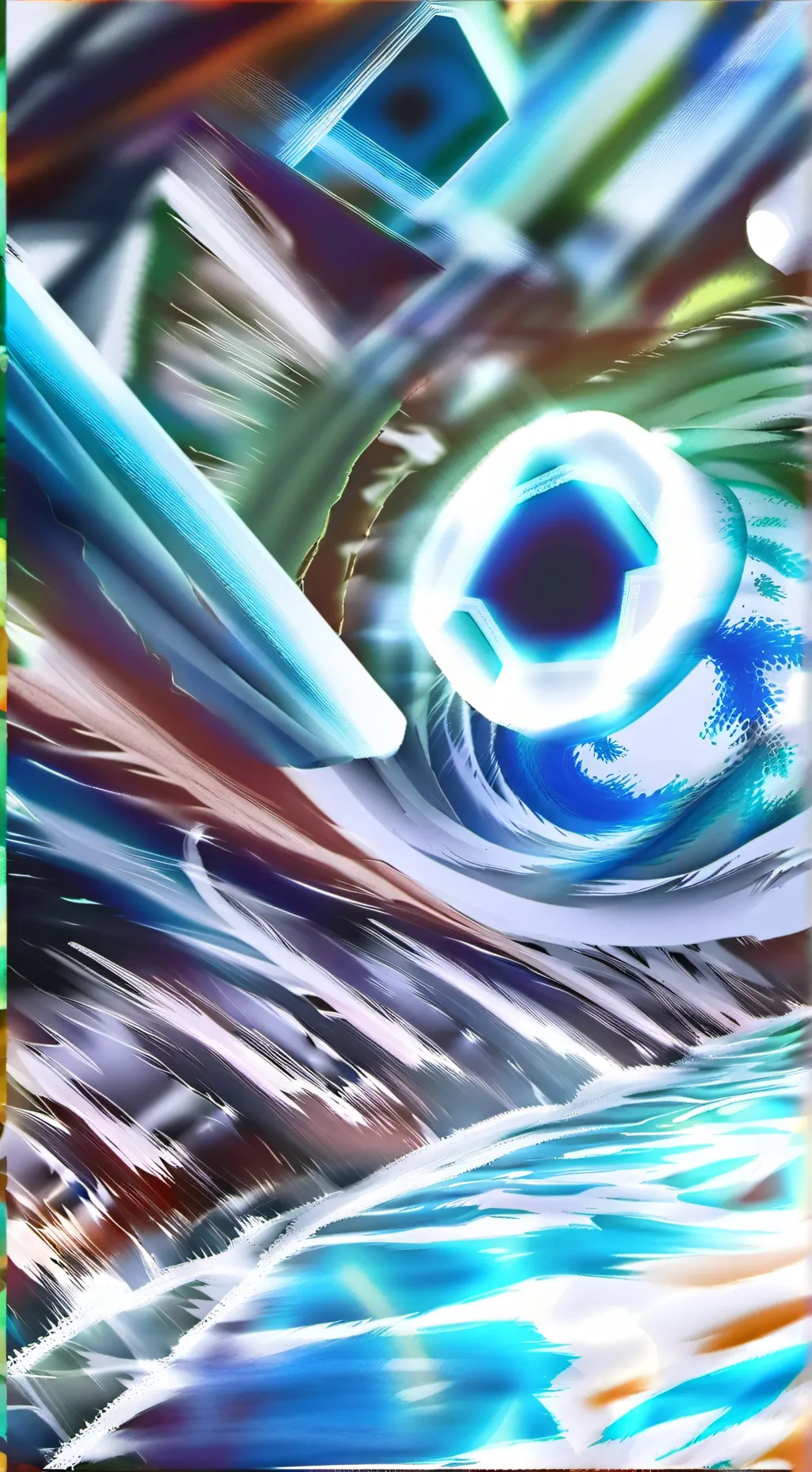 ai character: DRAGON BALL background
