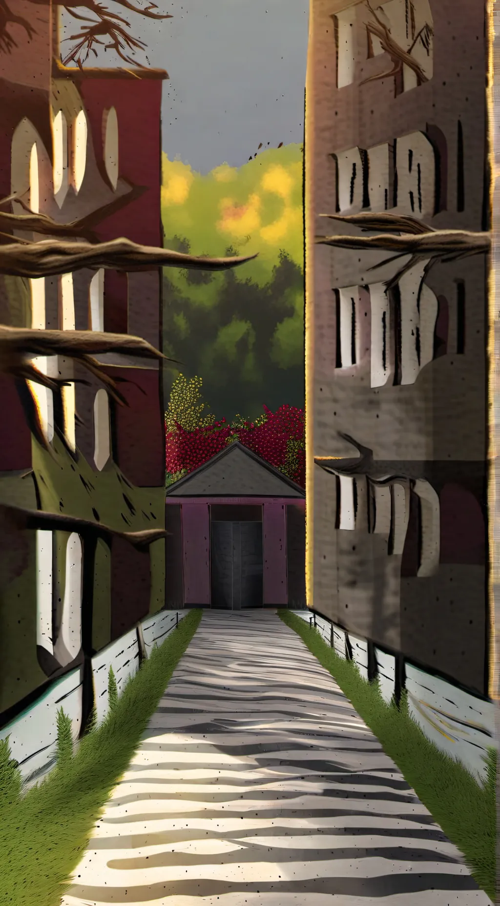 ai character: Gravity Falls background