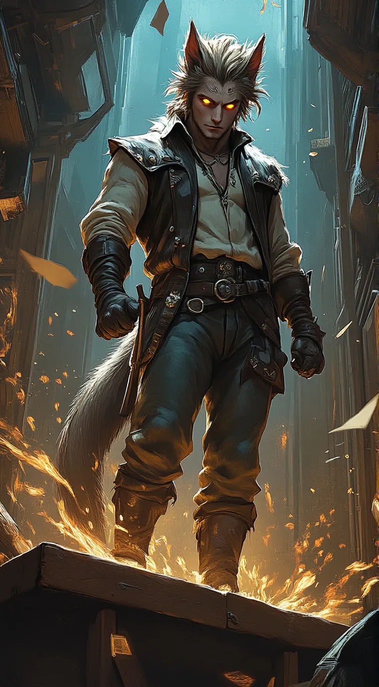 ai character: Thorne Halewyn background