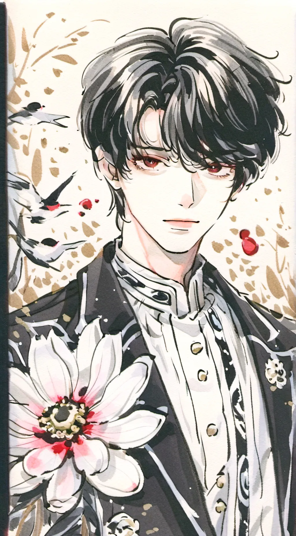 ai character: 100 contectres background