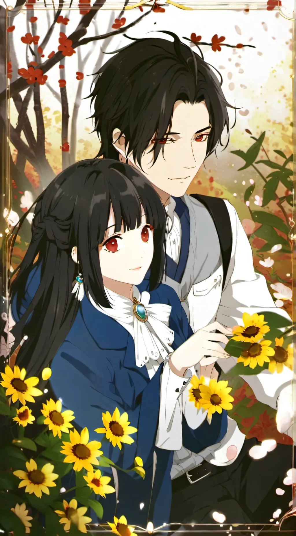 ai character: Noah💐 background