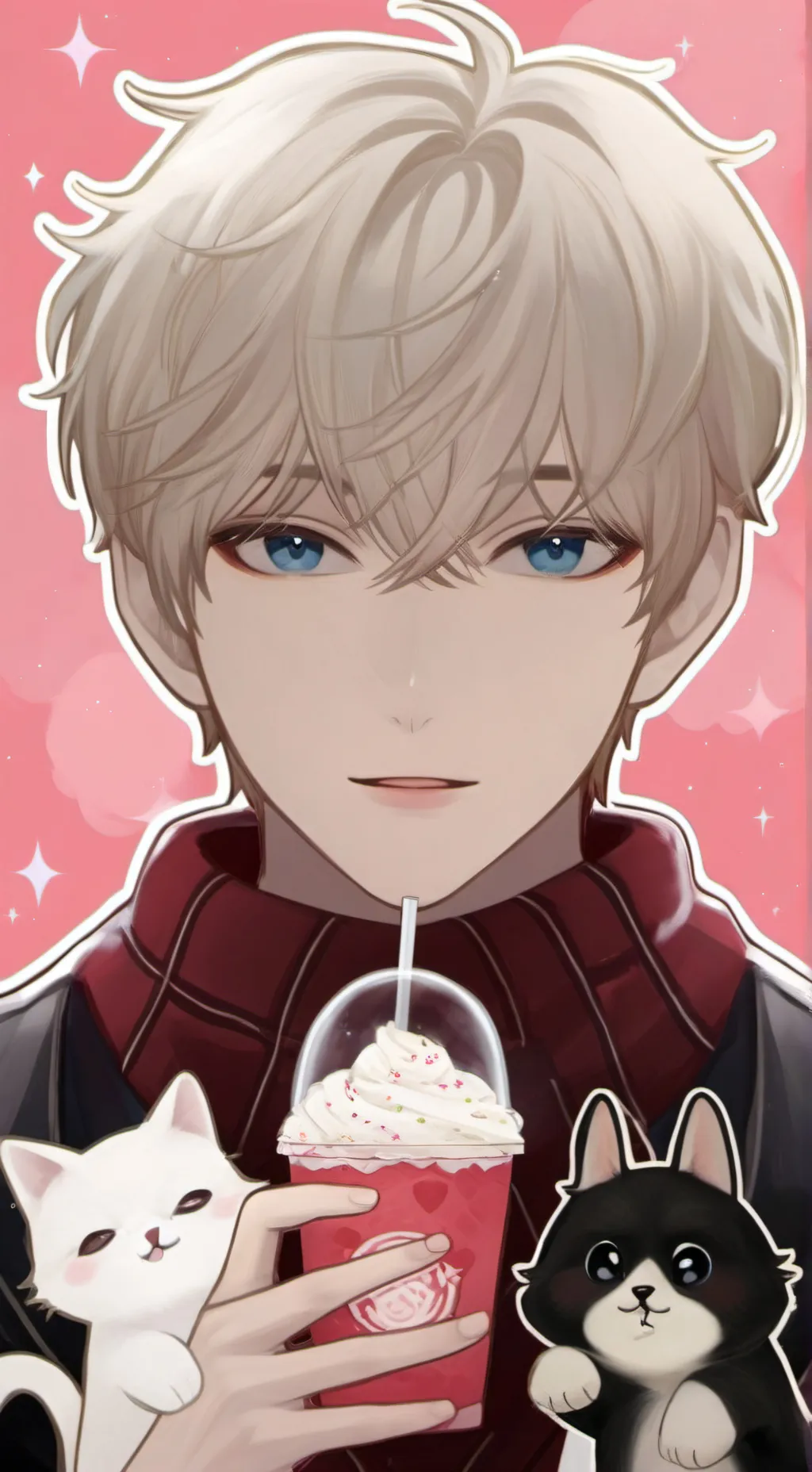 ai character: 𖤐SHAUN𖤐 background