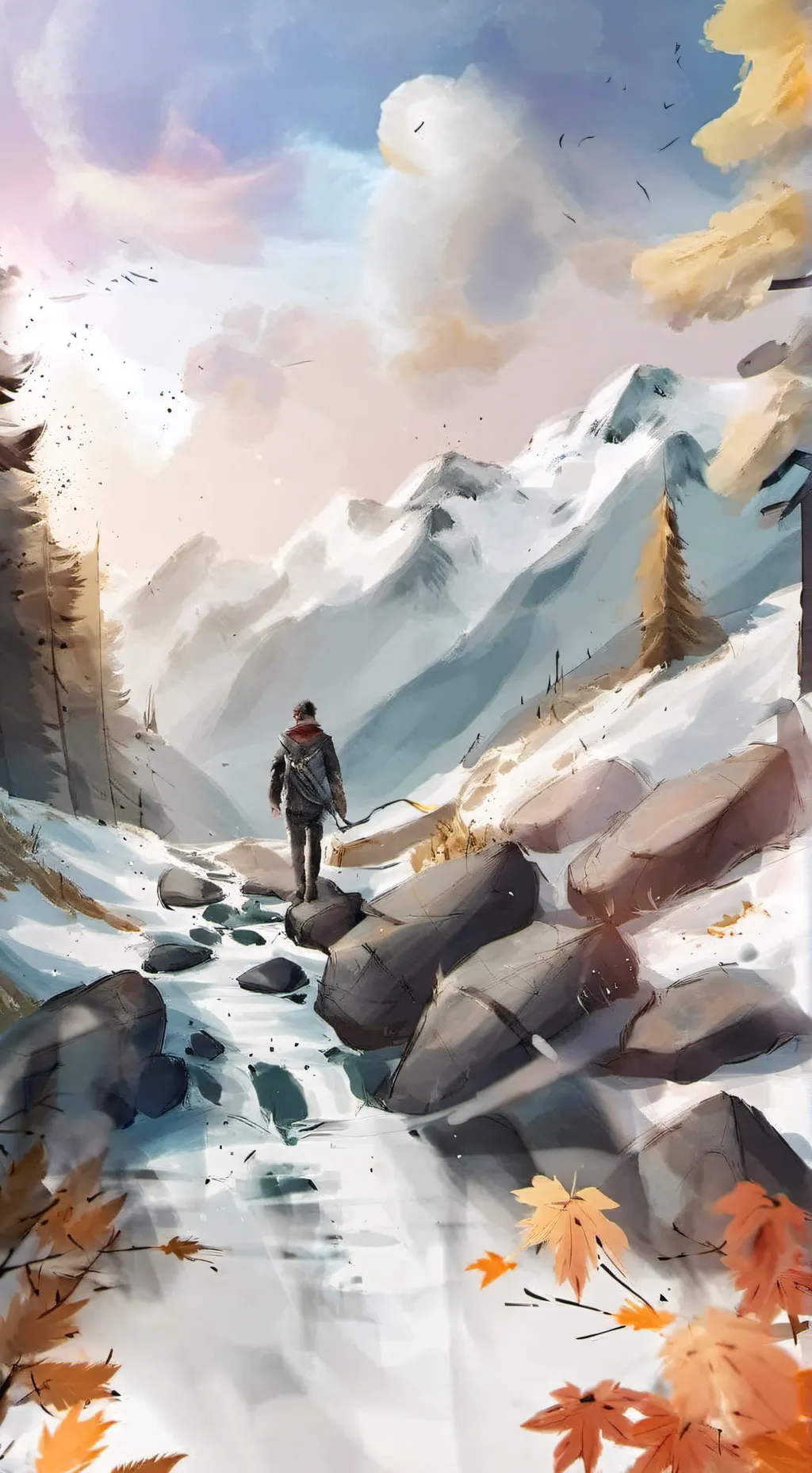 ai character: Gravity falls background