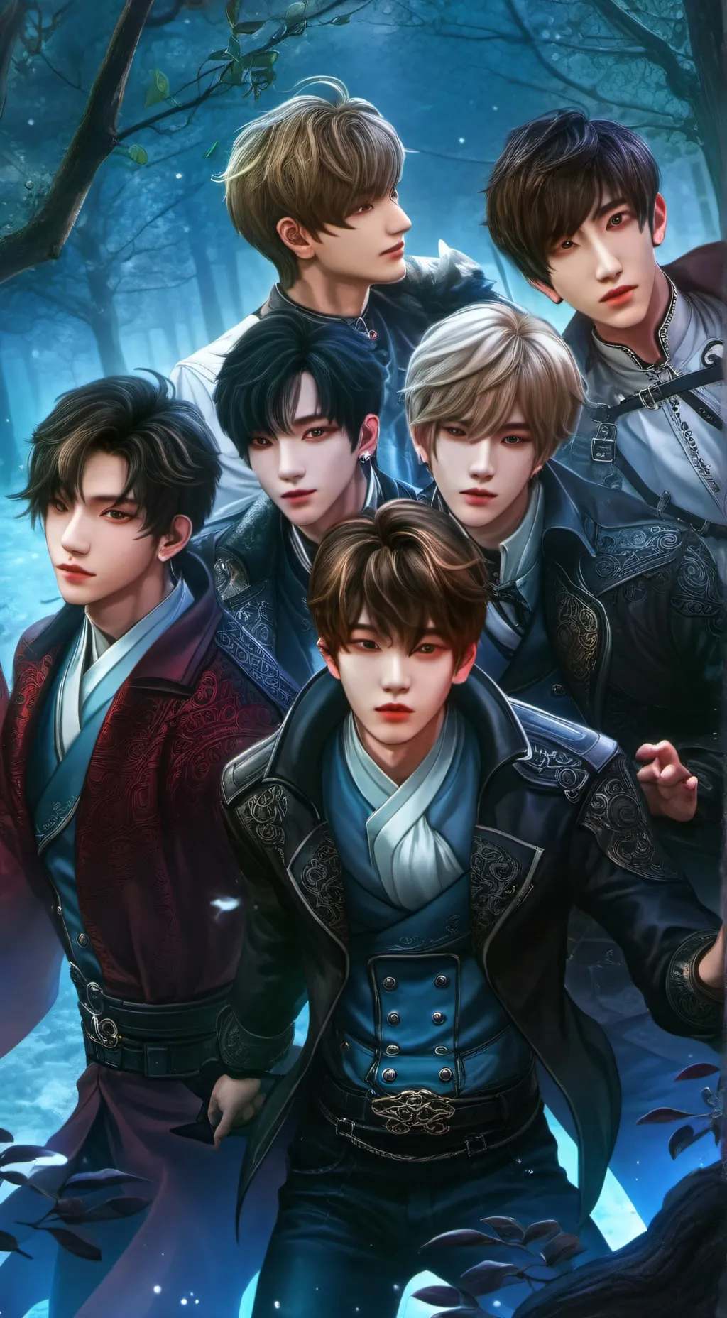 ai character: Stray Kids background
