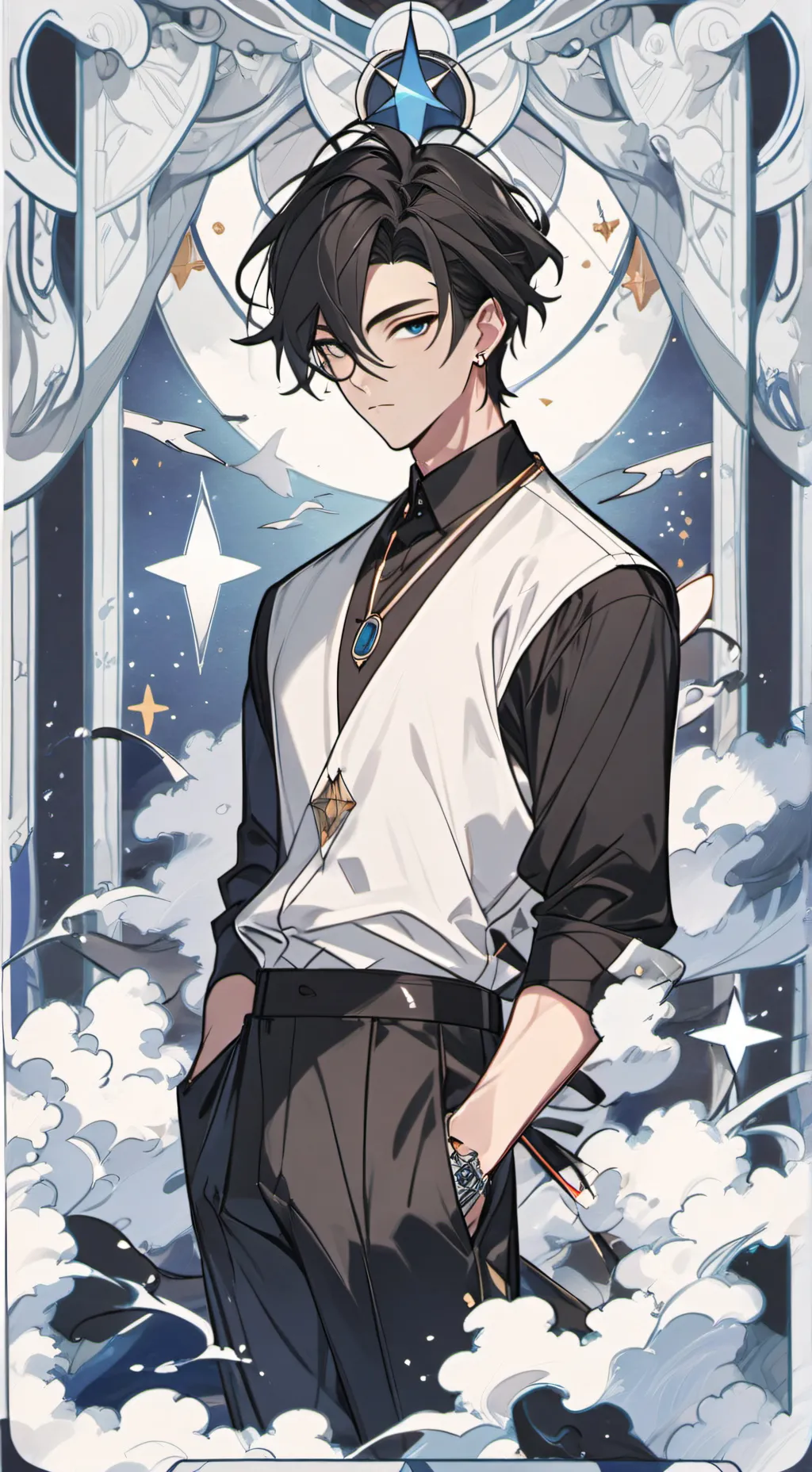 ai character: Trino  background