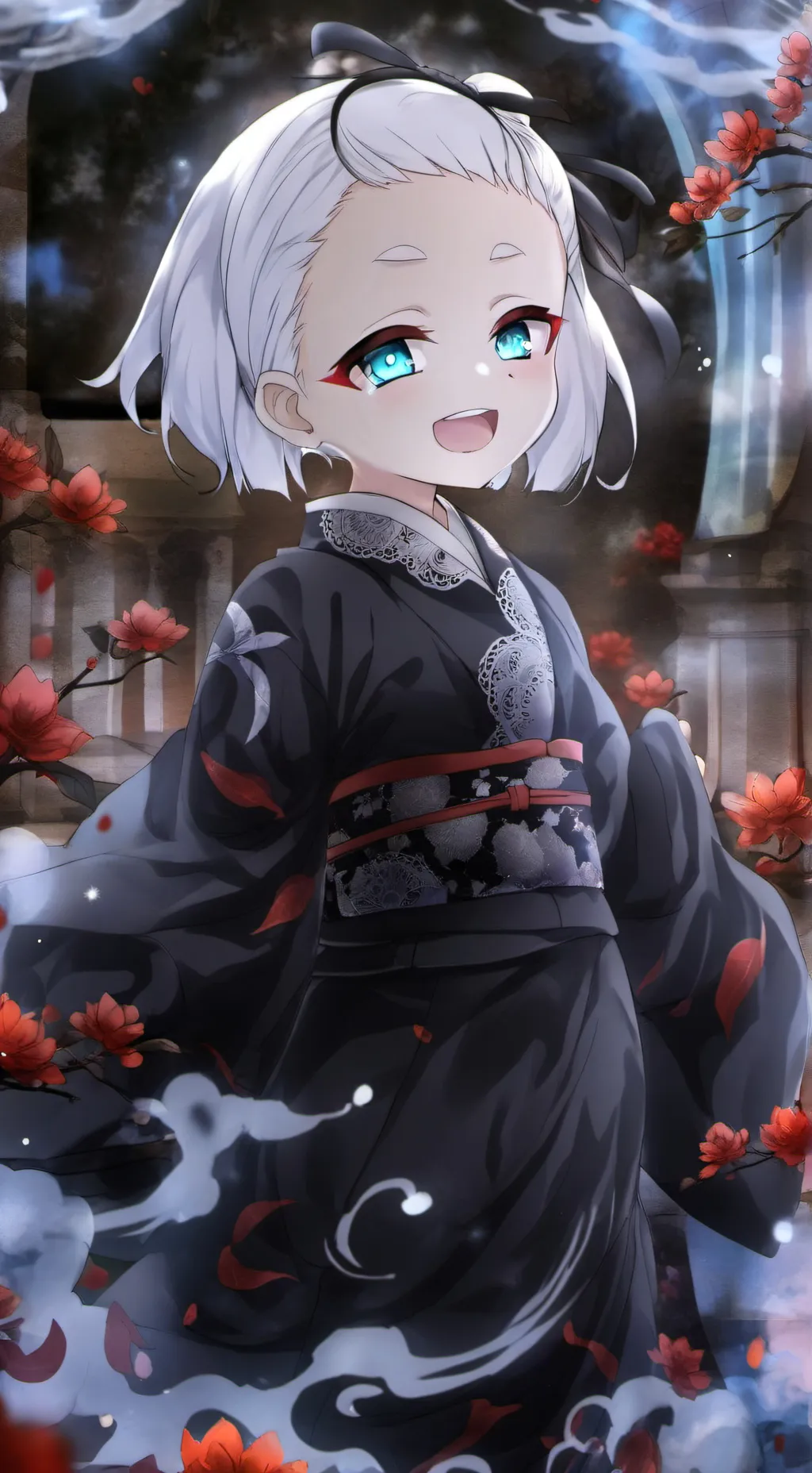 ai character: ★tristeza.... background