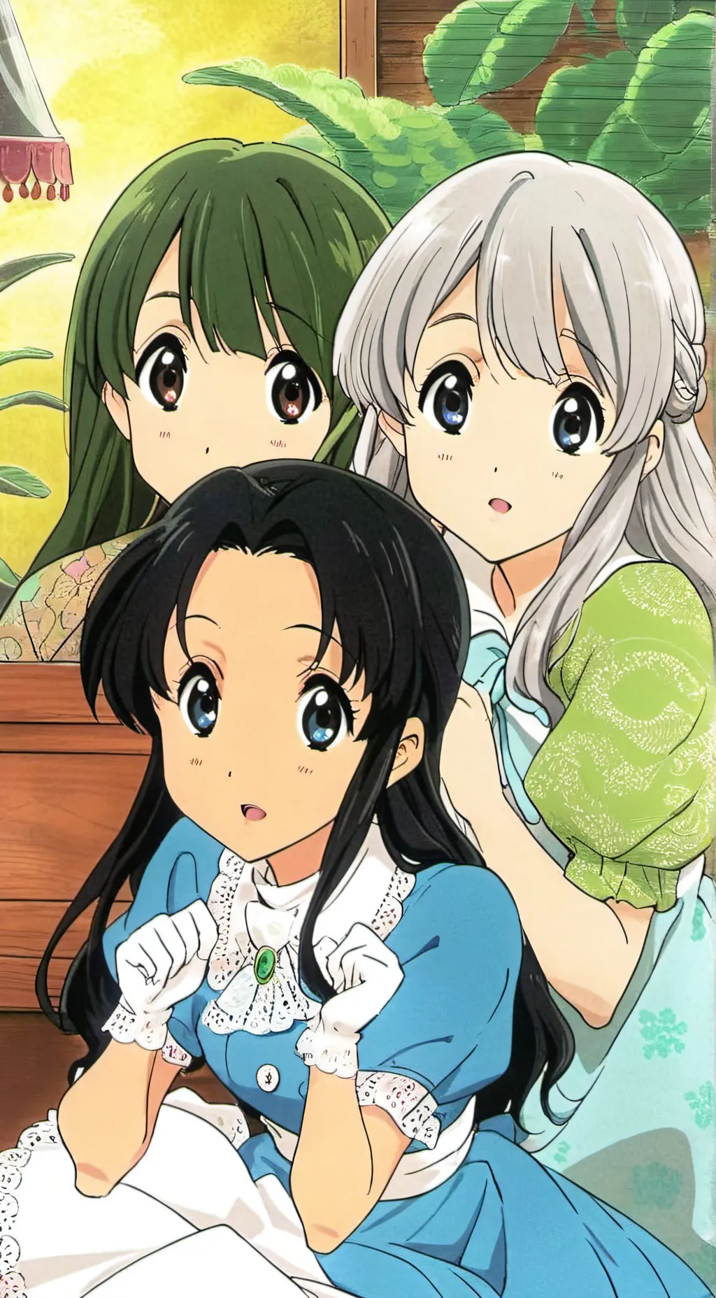 ai character: Mio,rinka and kira background