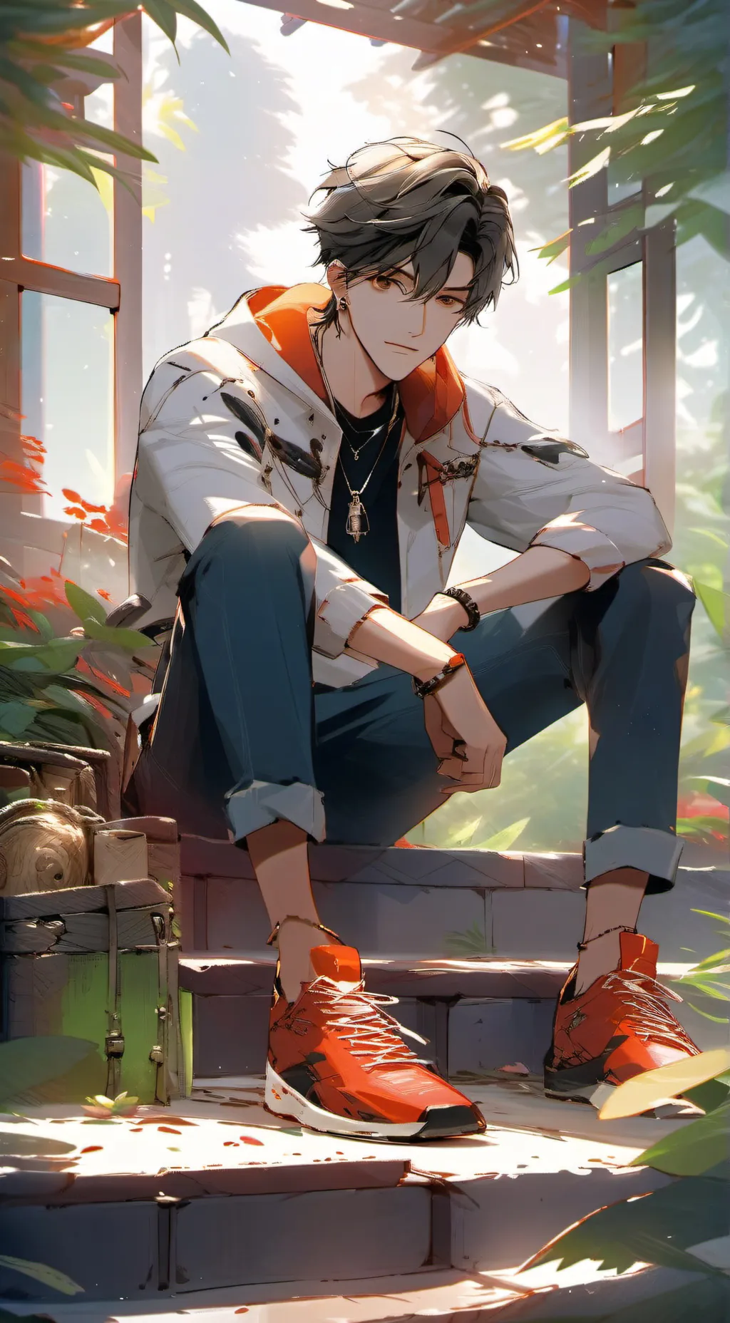 ai character: Teacher background