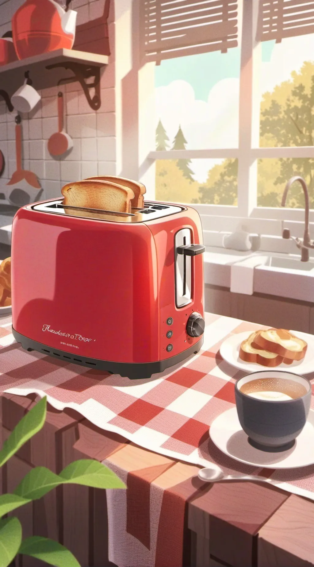 ai character: aw Toaster background