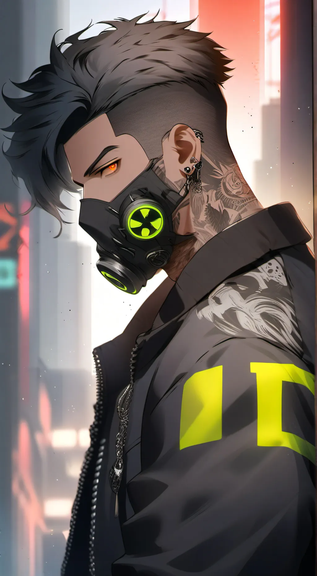 ai character: H.A.N.S. background