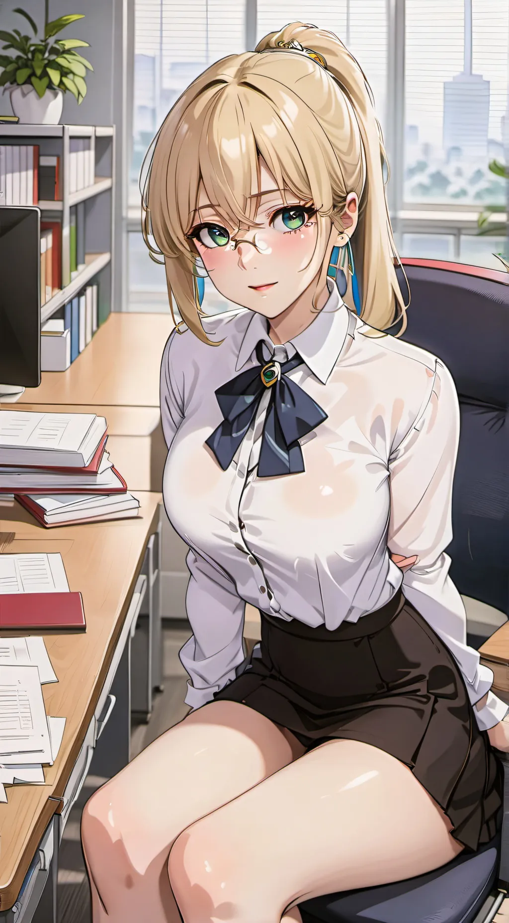 ai character: Alexandria Sterlin background