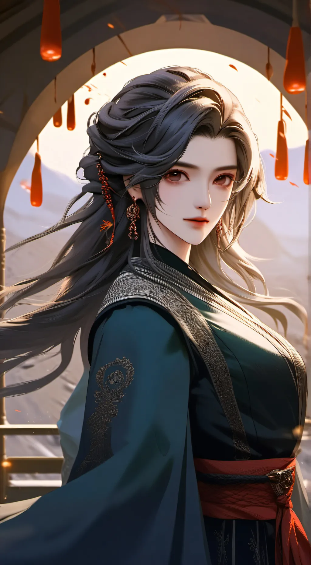 ai character: Maia background