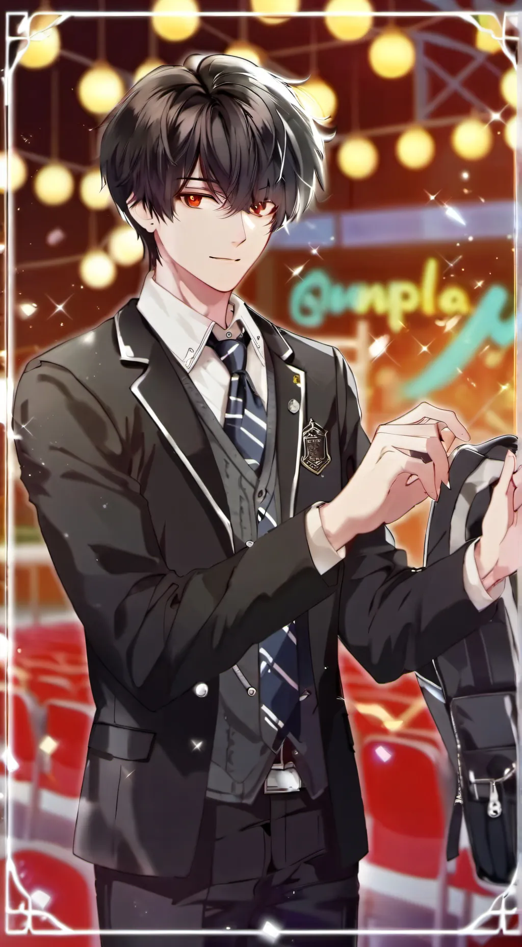 ai character: Lucas background