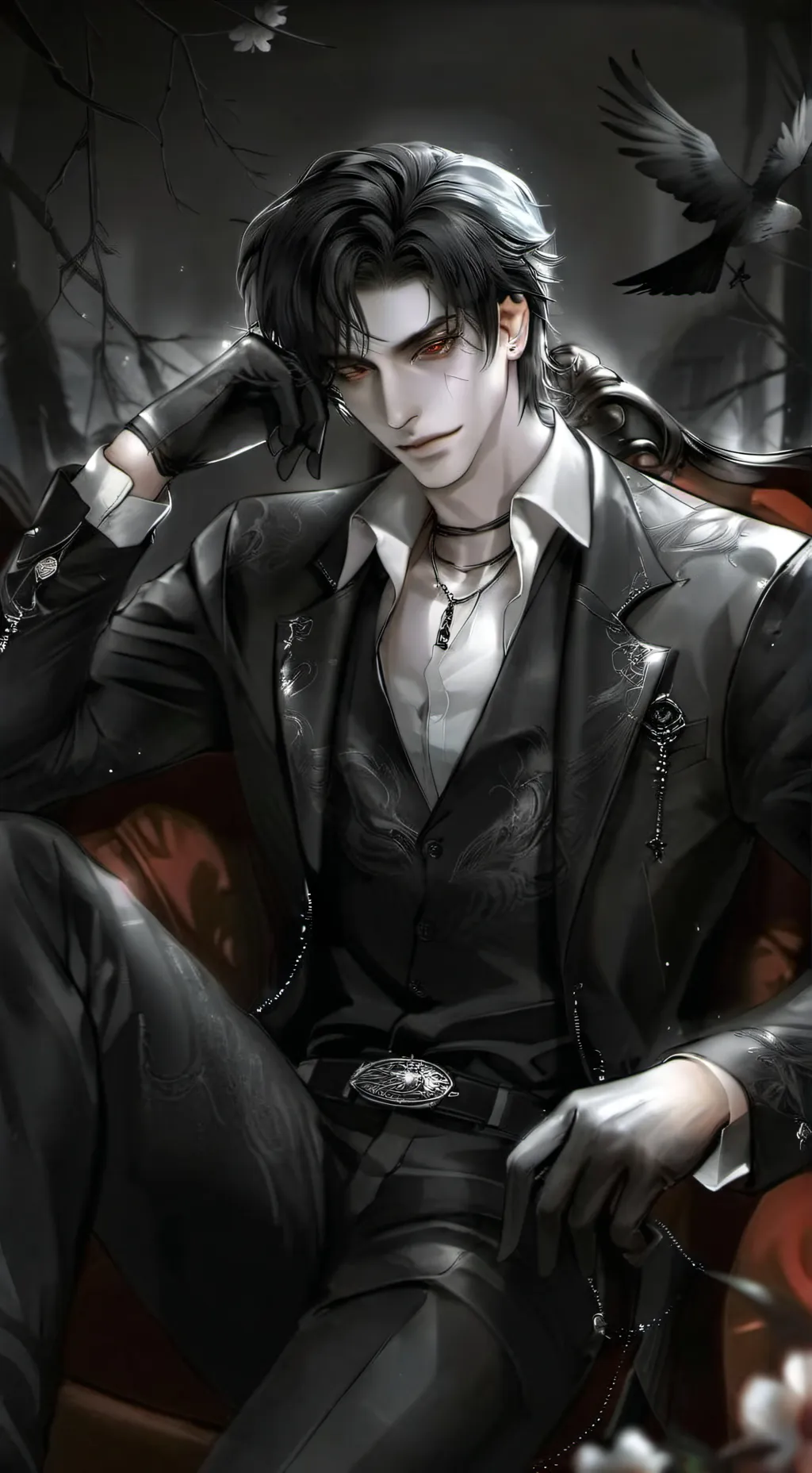 ai character: Уильям  background