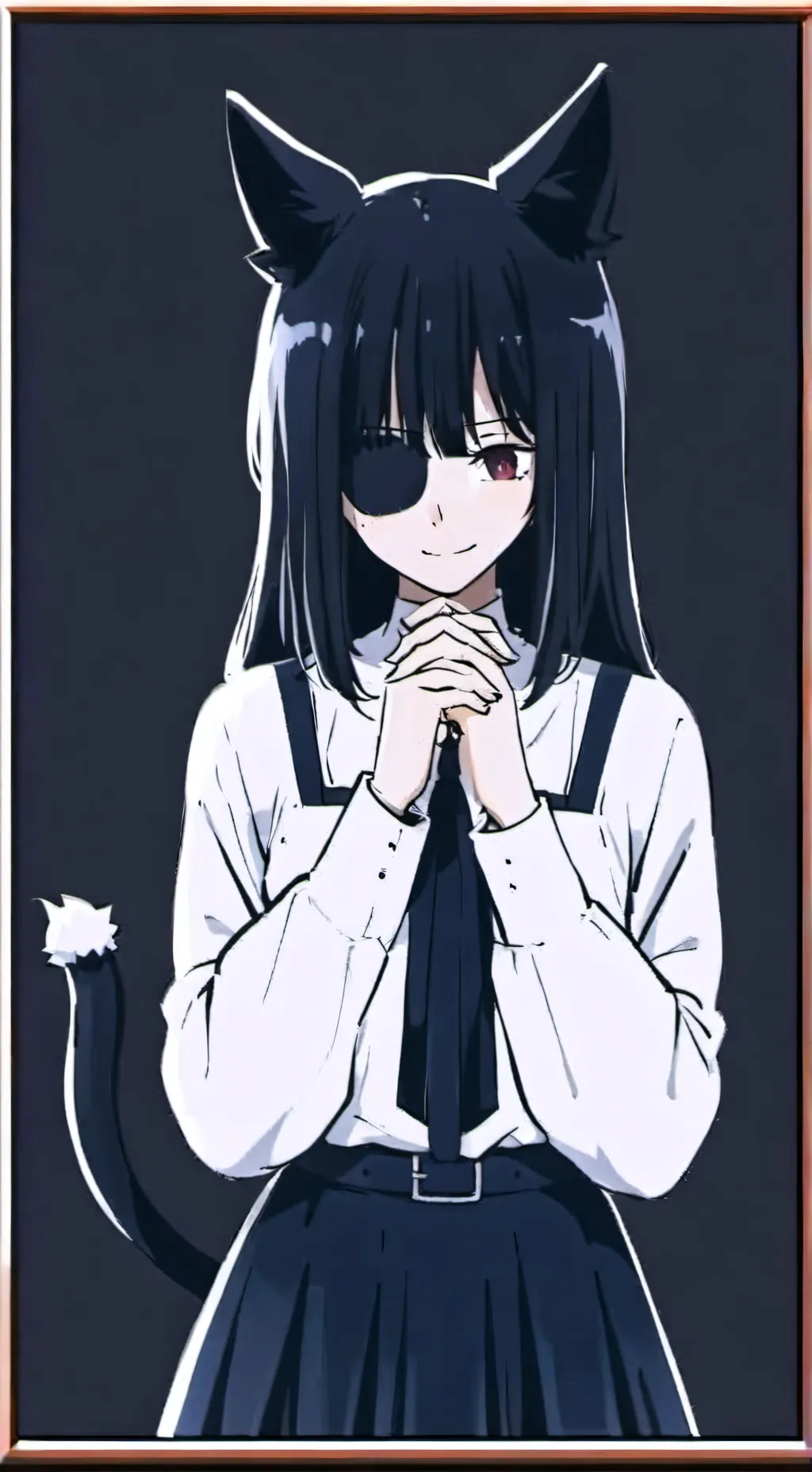ai character: Miss Circle background