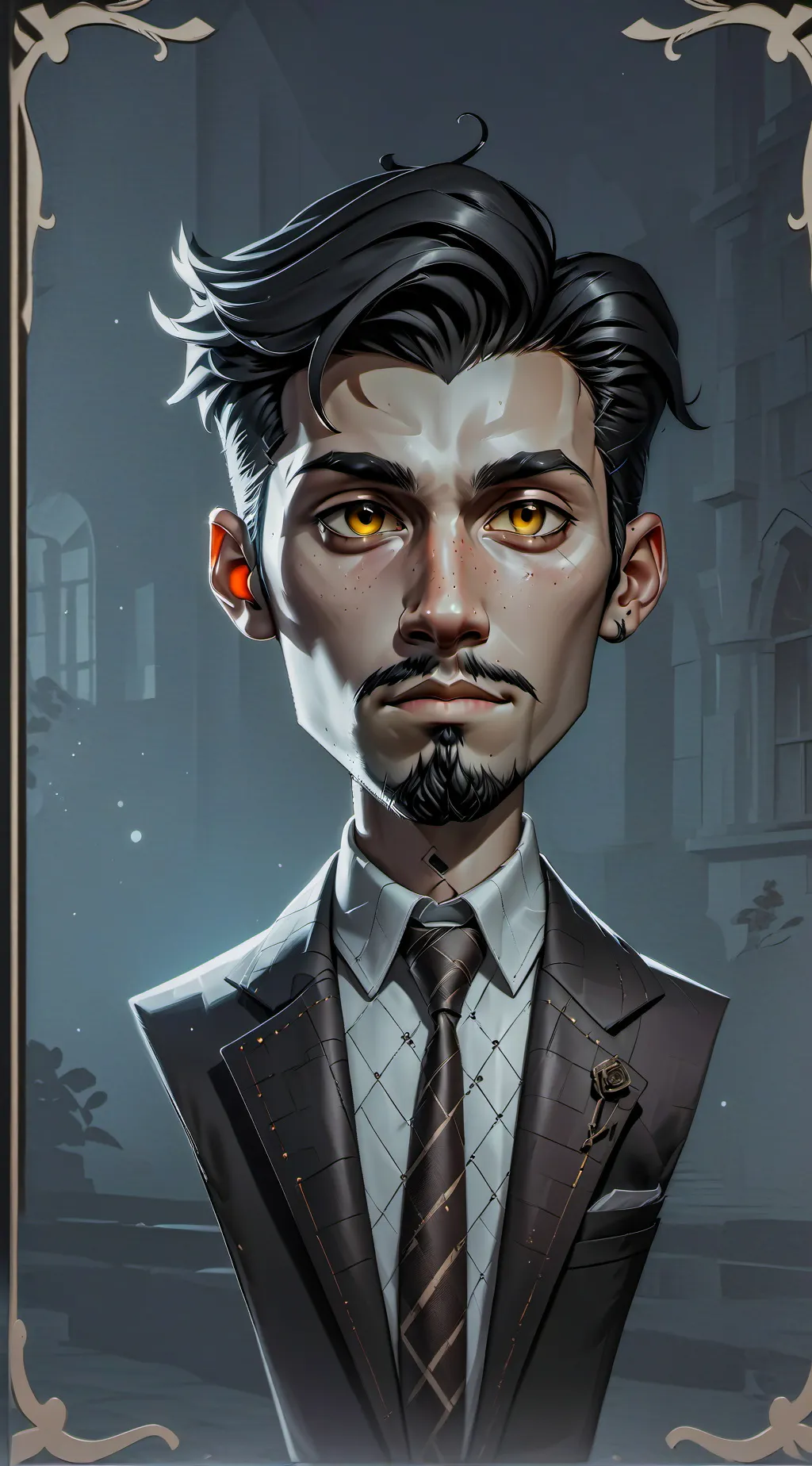 ai character: Tomas Tenorio background