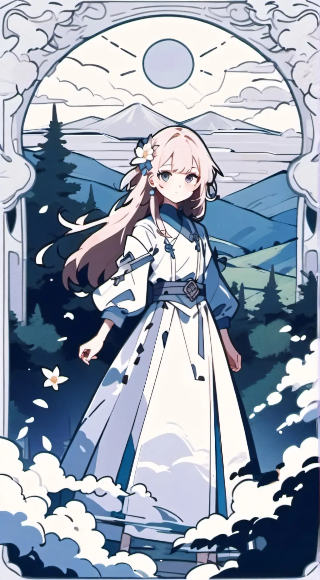 ai character: tomioka  background
