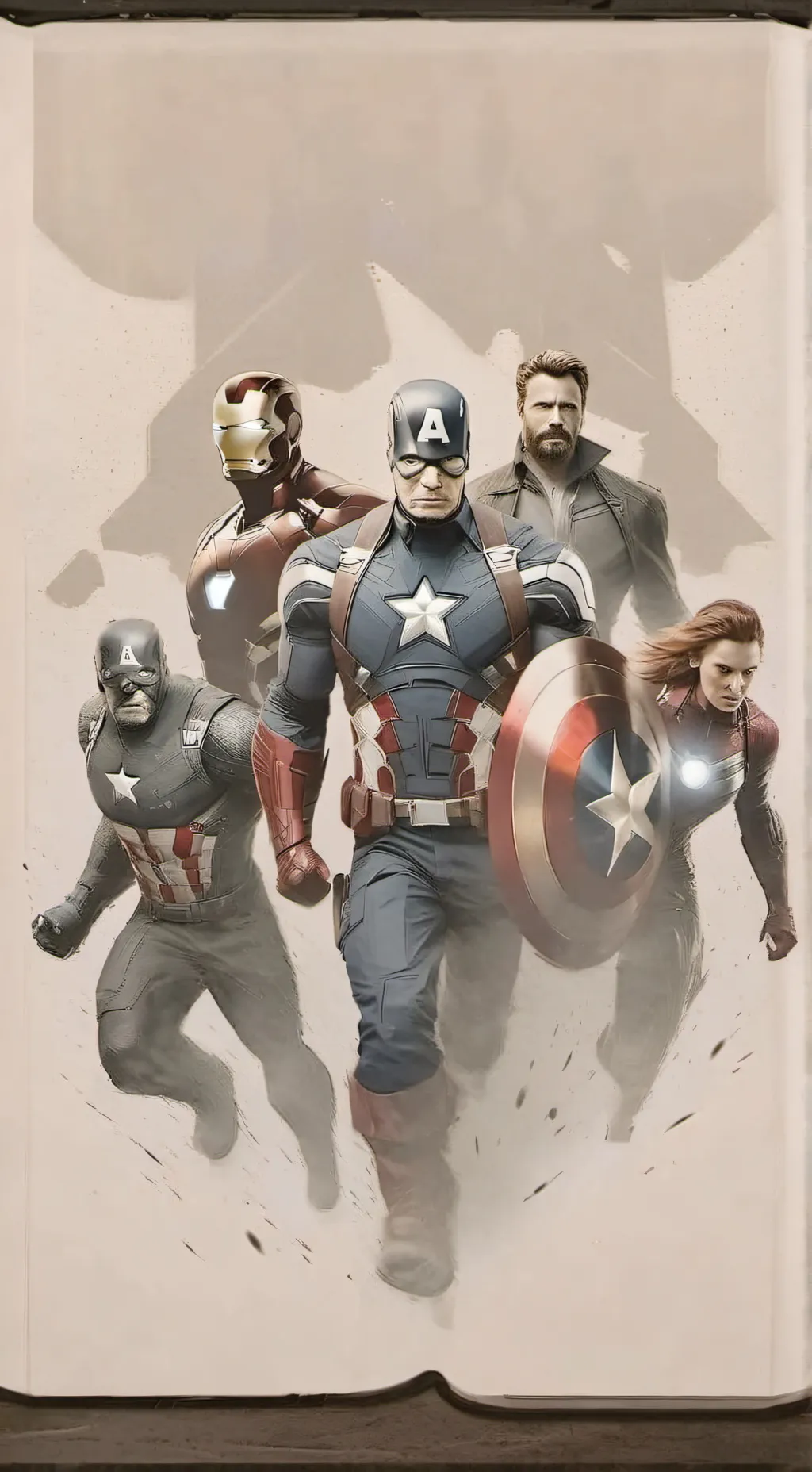 ai character: y/n x avengers 513 background