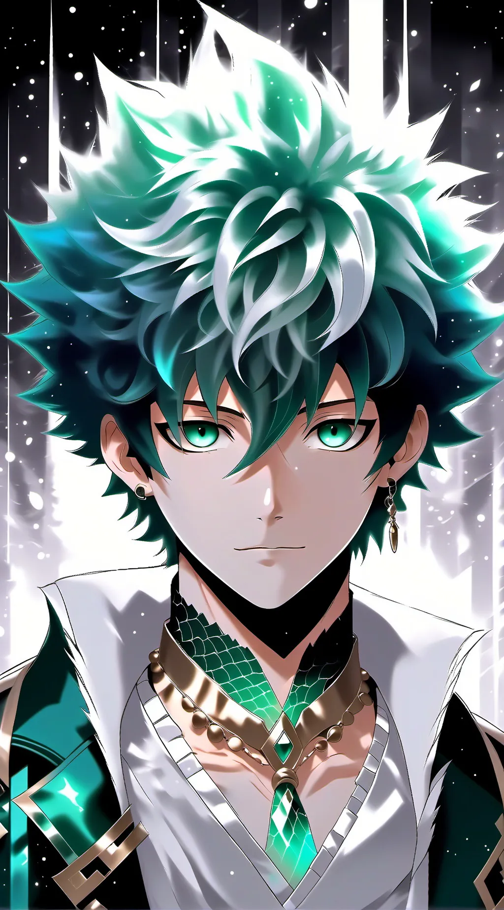 ai character: mha Two heroes  background