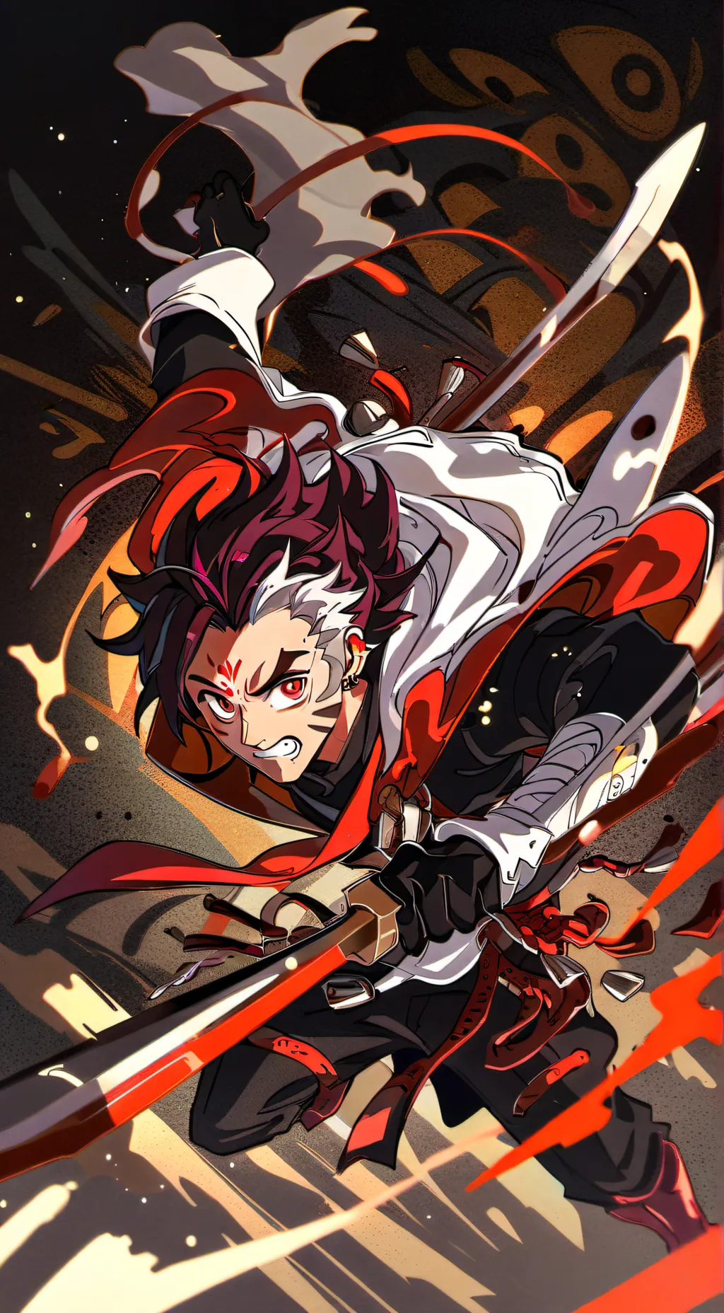 ai character: Kny pick me background
