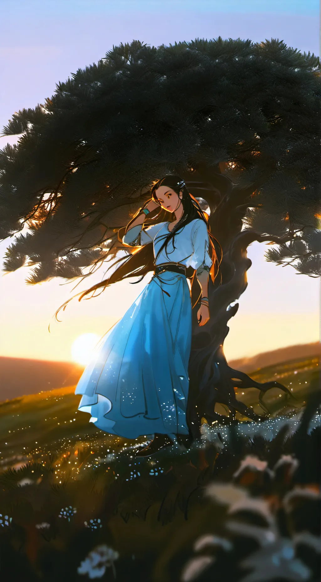 ai character: KYN background