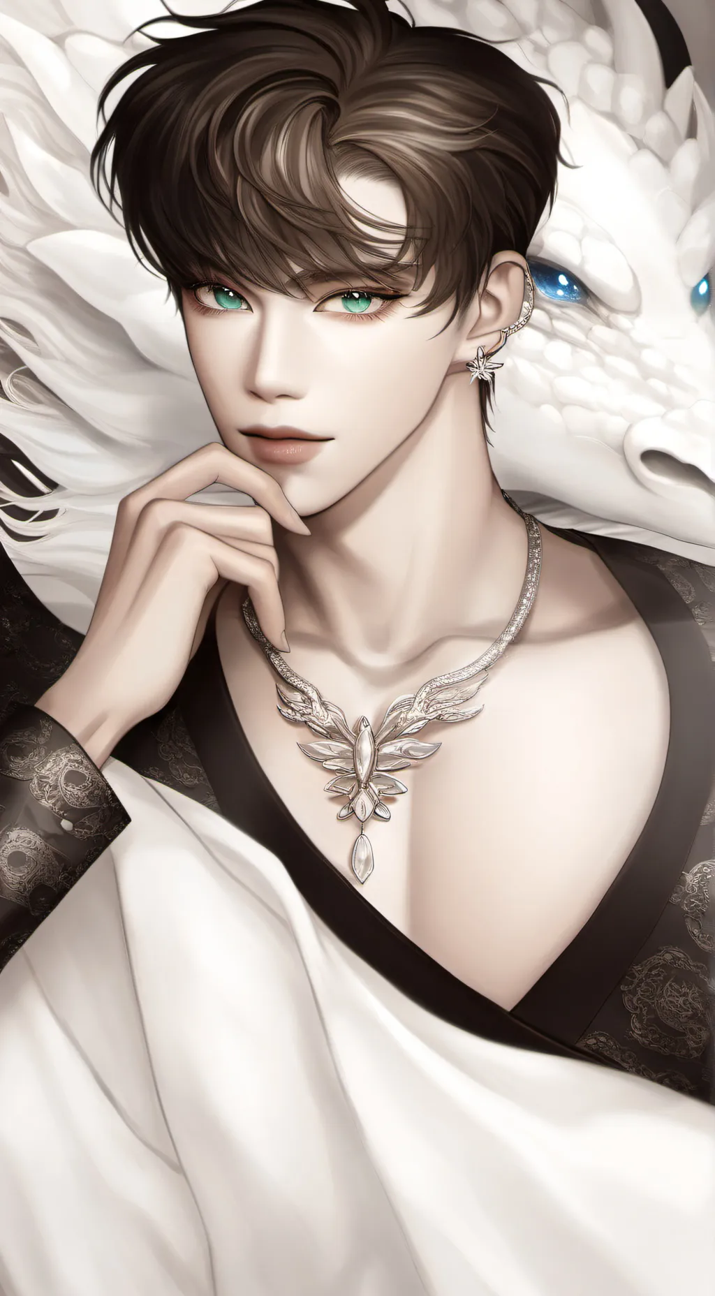 ai character: Nicolas  background