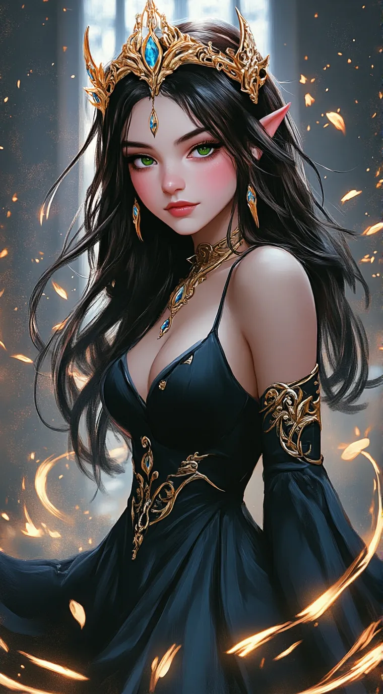 ai character: elf background