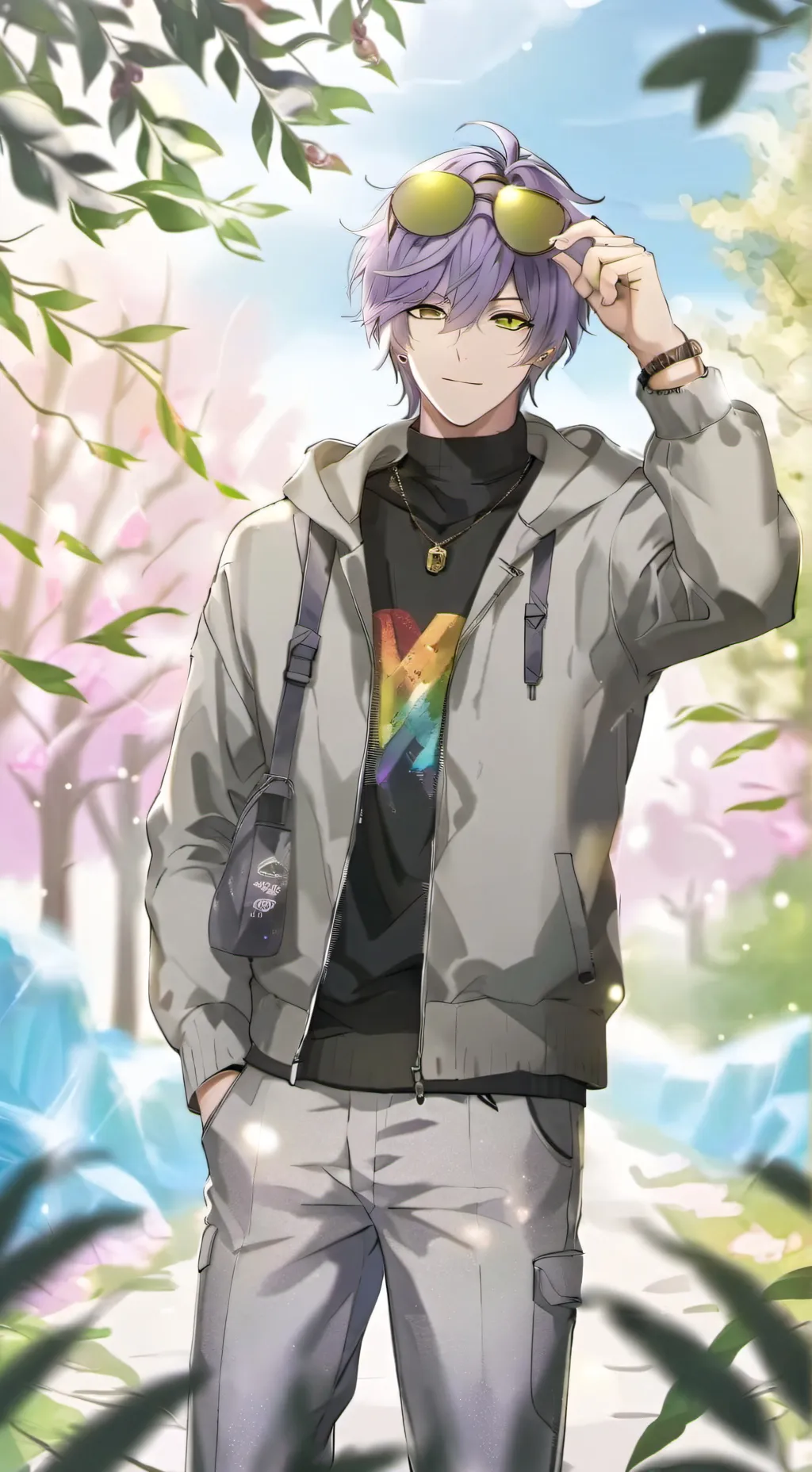 ai character: axle background