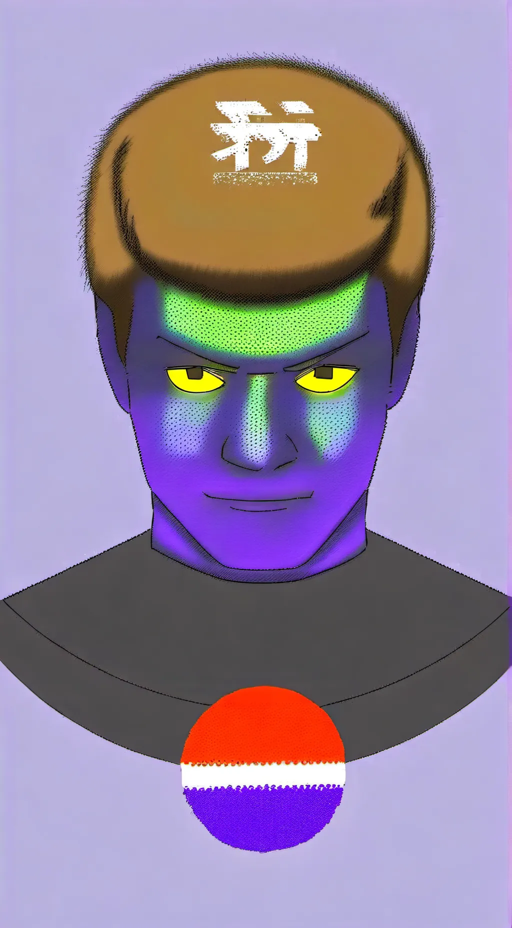 ai character: Robot quiz background