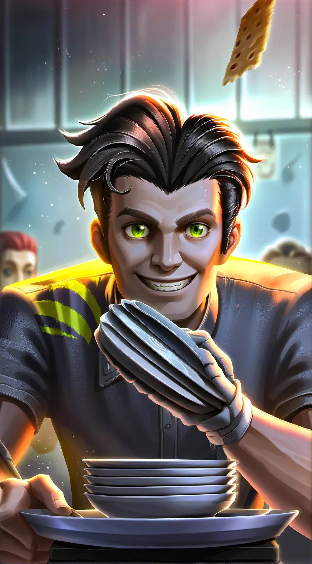 ai character: Ethan background