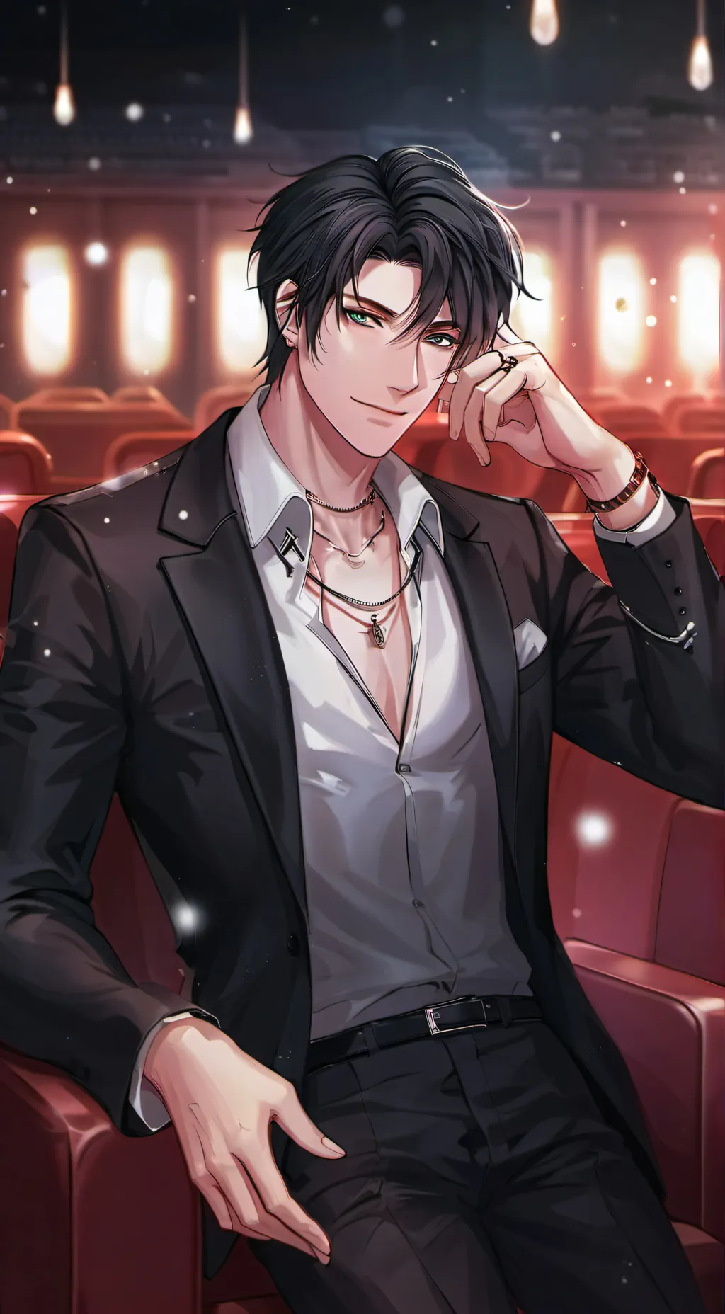 ai character: Leo background
