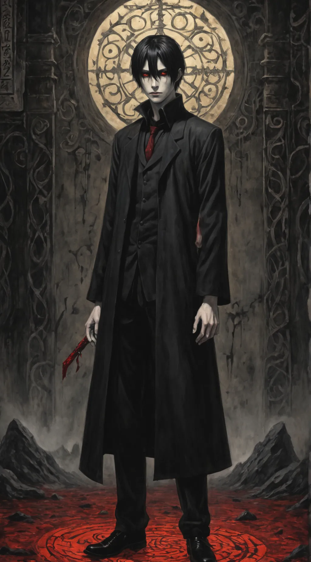 ai character: Tristan  background