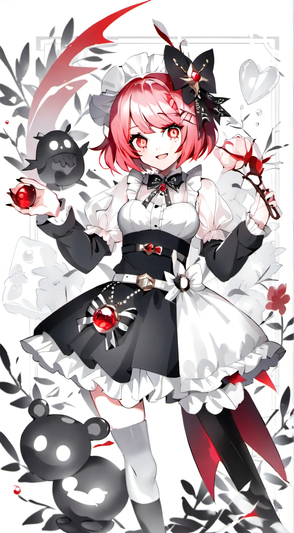 ai character: Hazbin Hotel background
