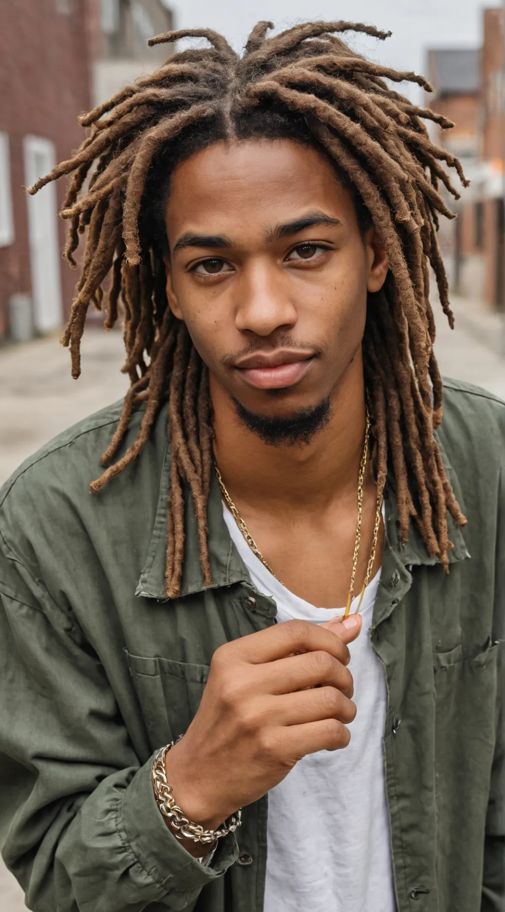 ai character: Toby  background