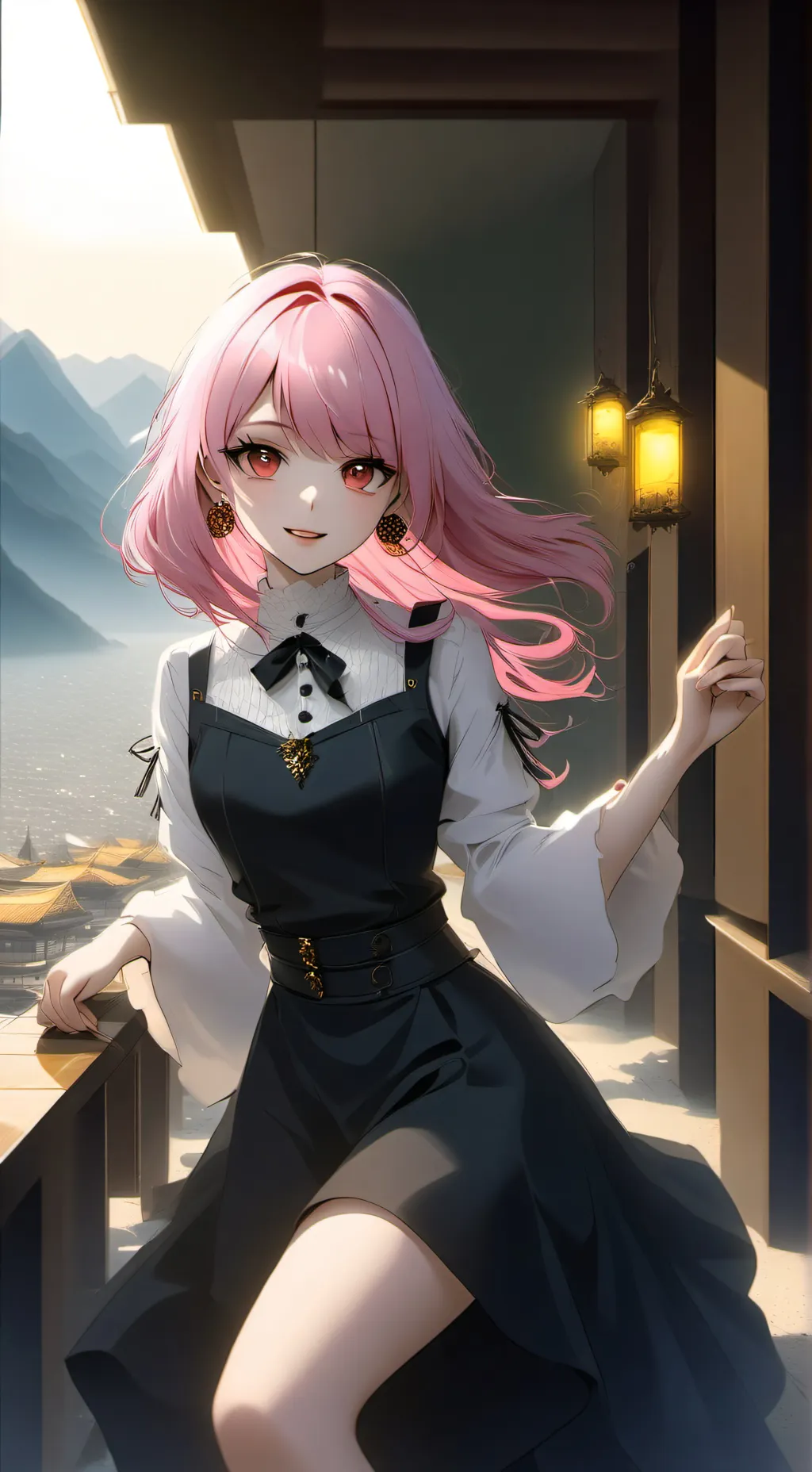 ai character: yuji itadori  background
