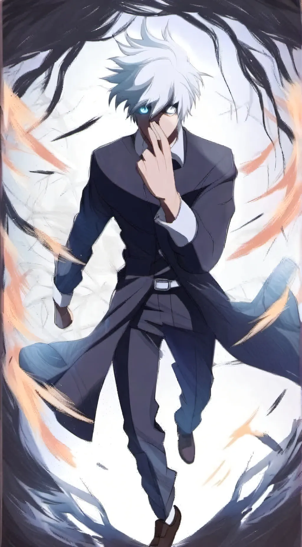 ai character: Gojo Saturo background